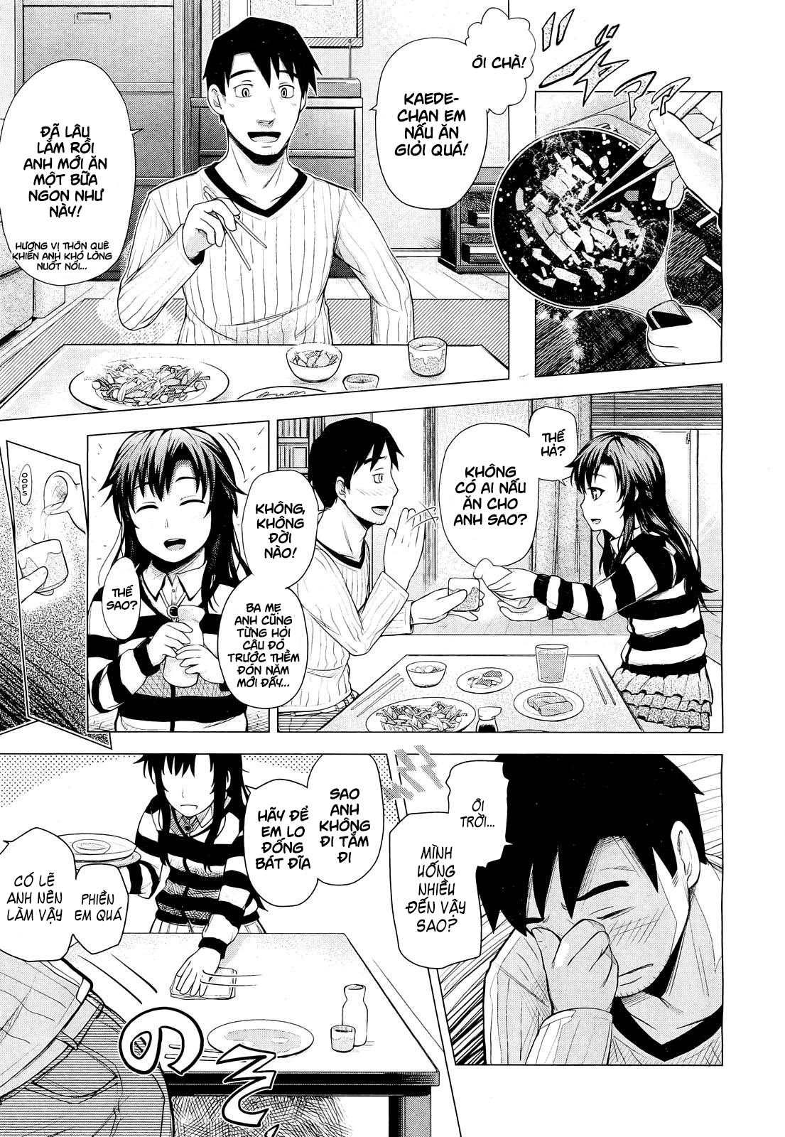 Đọc truyện hentai Tonari no Kaede-chan - Oneshot