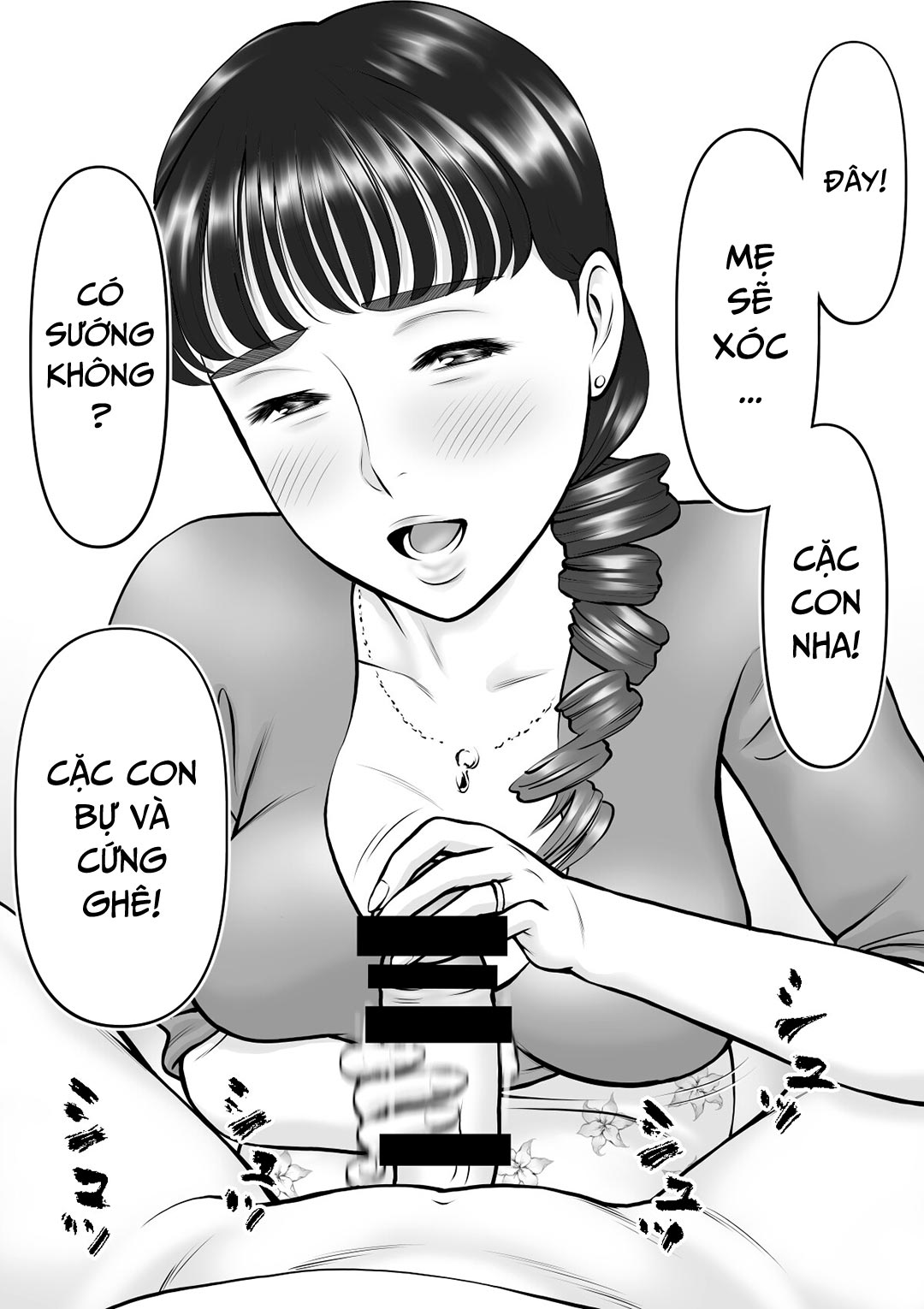 Đọc truyện hentai My Semen Spilling From My Mother's Lips - Oneshot