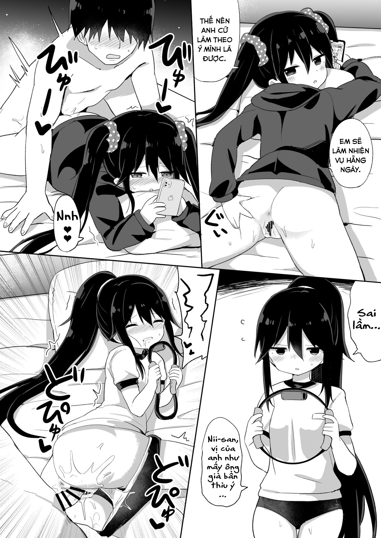 Đọc truyện hentai Đứa em trai succubus - Oneshot - Ngọt