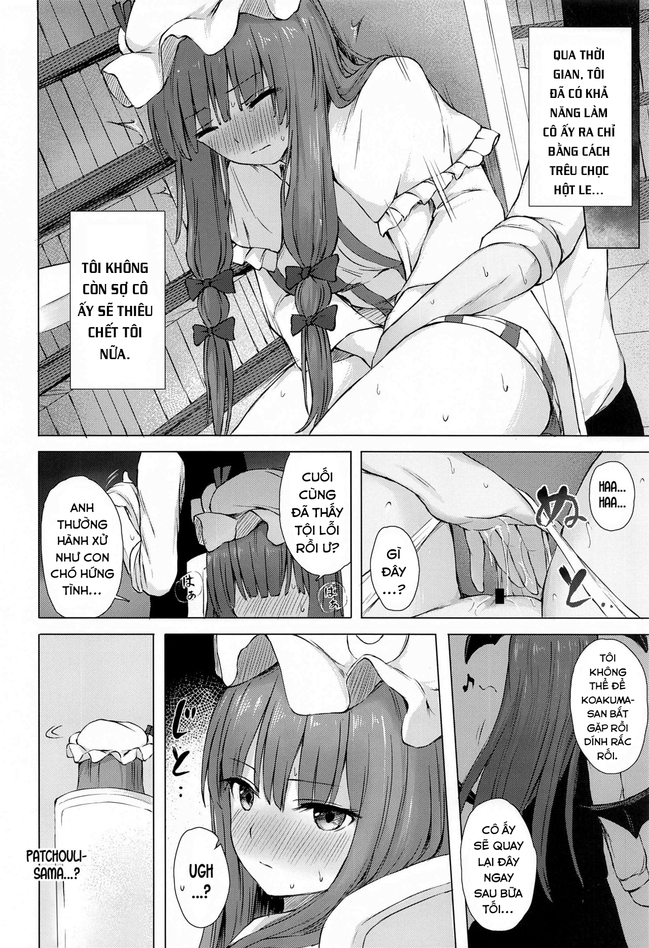 Đọc truyện hentai Patchouli Knowledge Kaihatsu Kiroku (Touhou Project) - Oneshot