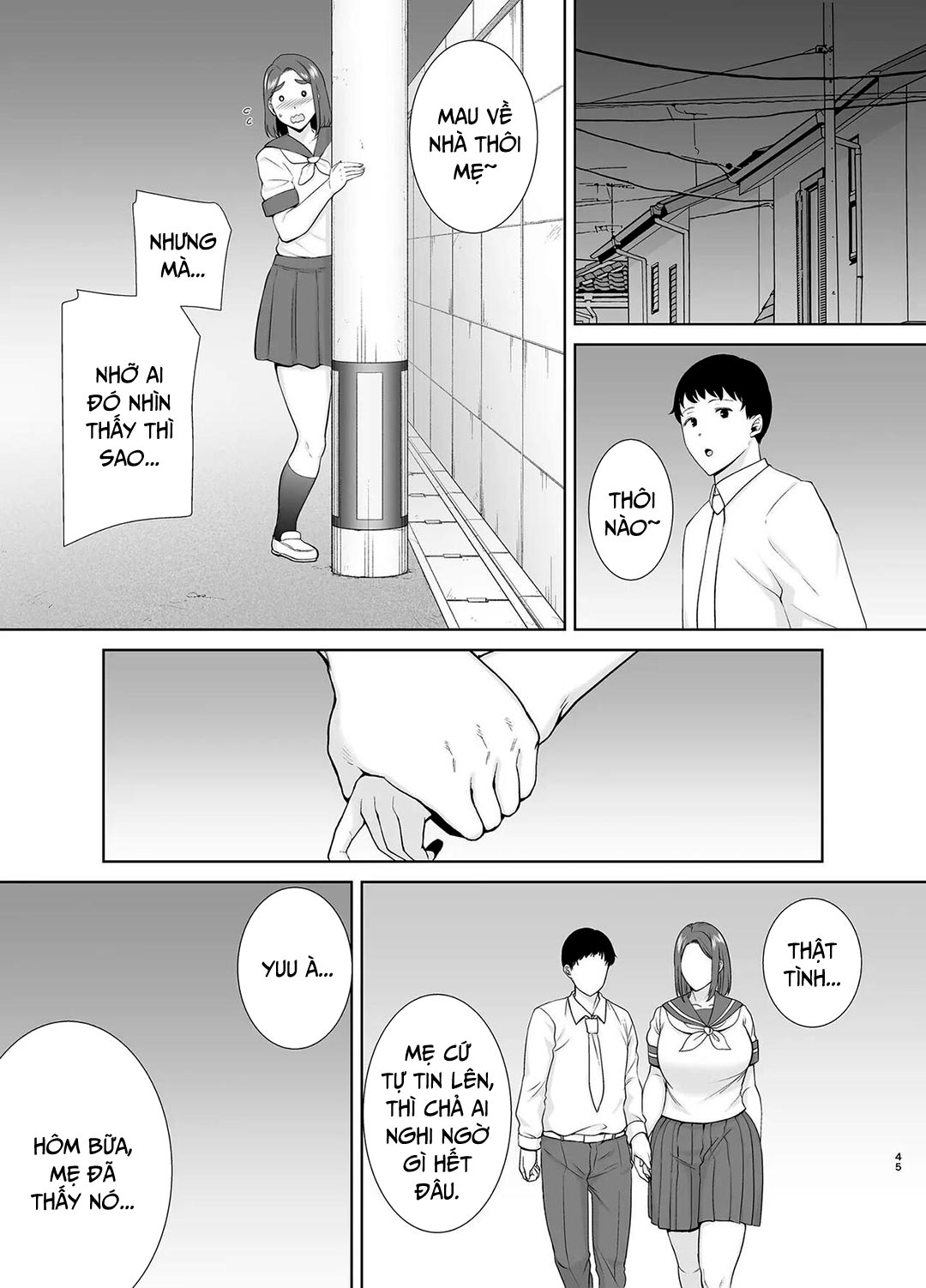 Đọc truyện hentai Mẹ là người phụ nữ mà tôi yêu - Chap 6B - Đồng phục nữ sinh của mẹ