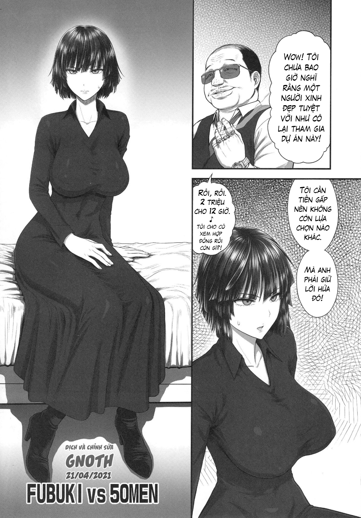 Đọc truyện hentai FUBUKI vs 50 MEN (One Punch Man) (bản đẹp) - Oneshot