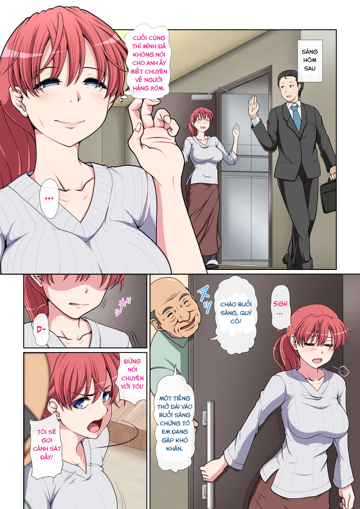 Đọc truyện hentai Otonari NTR - Chap 1