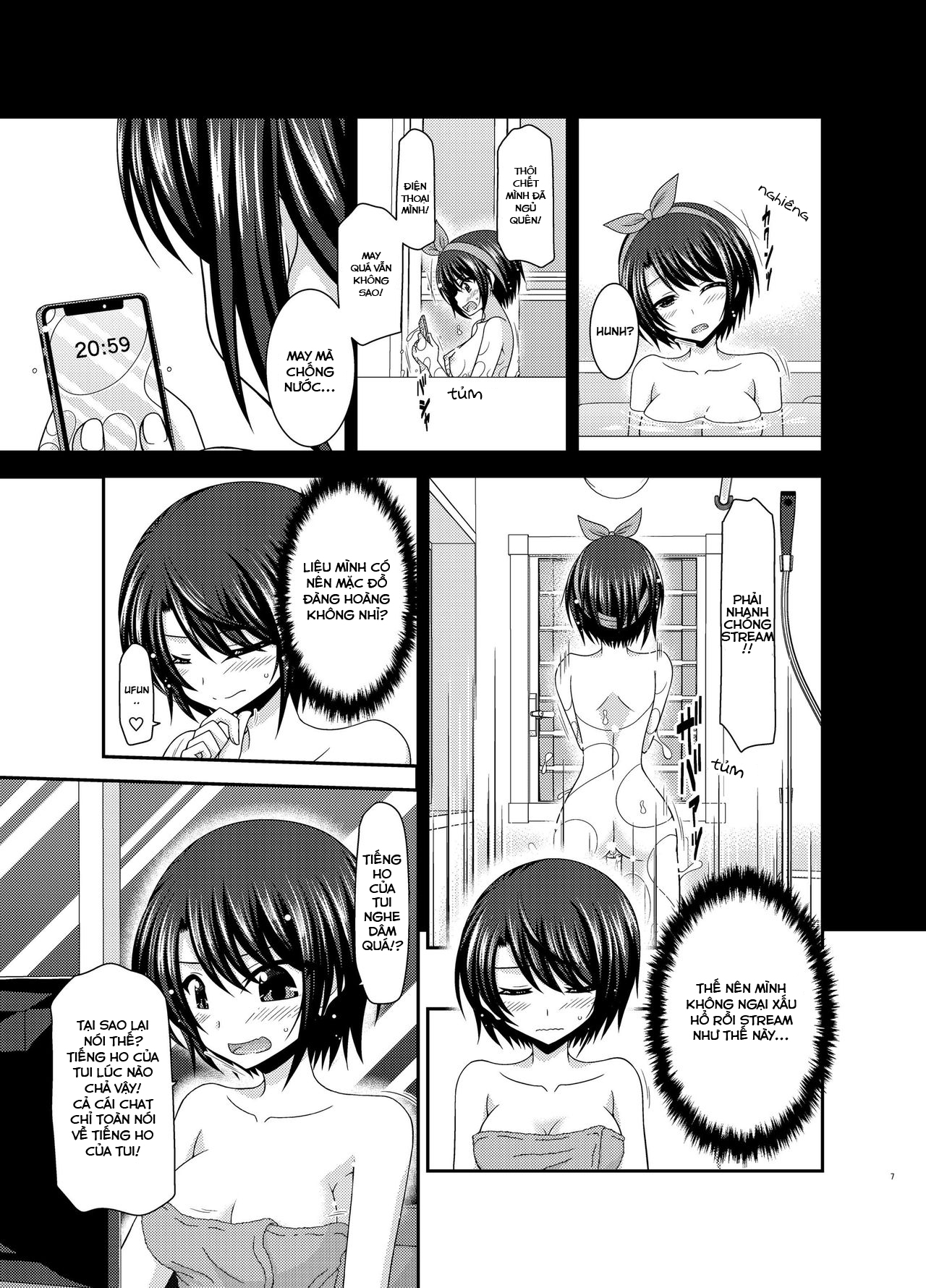 Đọc truyện hentai Đằng sau một buổi live stream - Oneshot