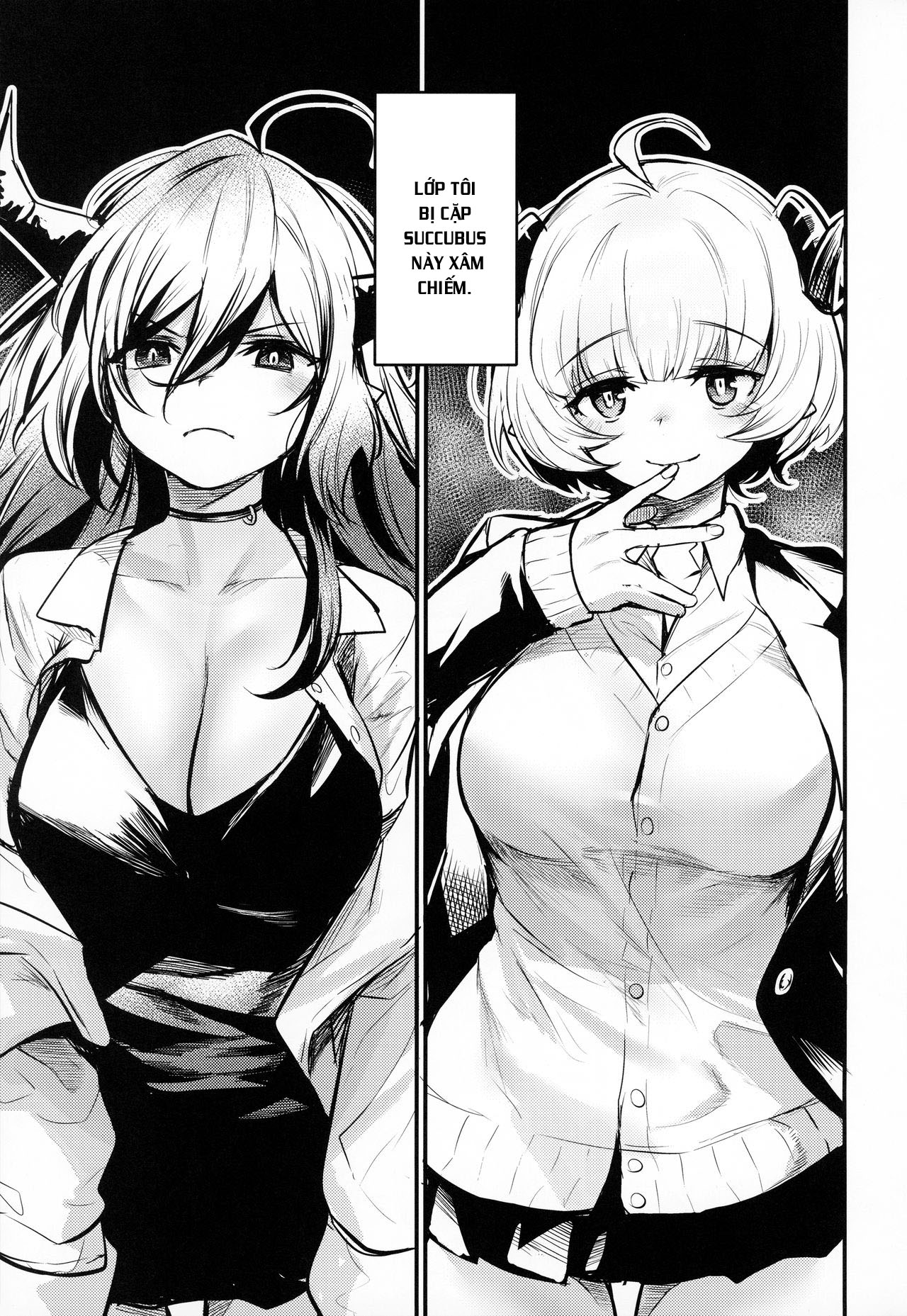 Đọc truyện hentai Succubi Chiếm Trường - Oneshot