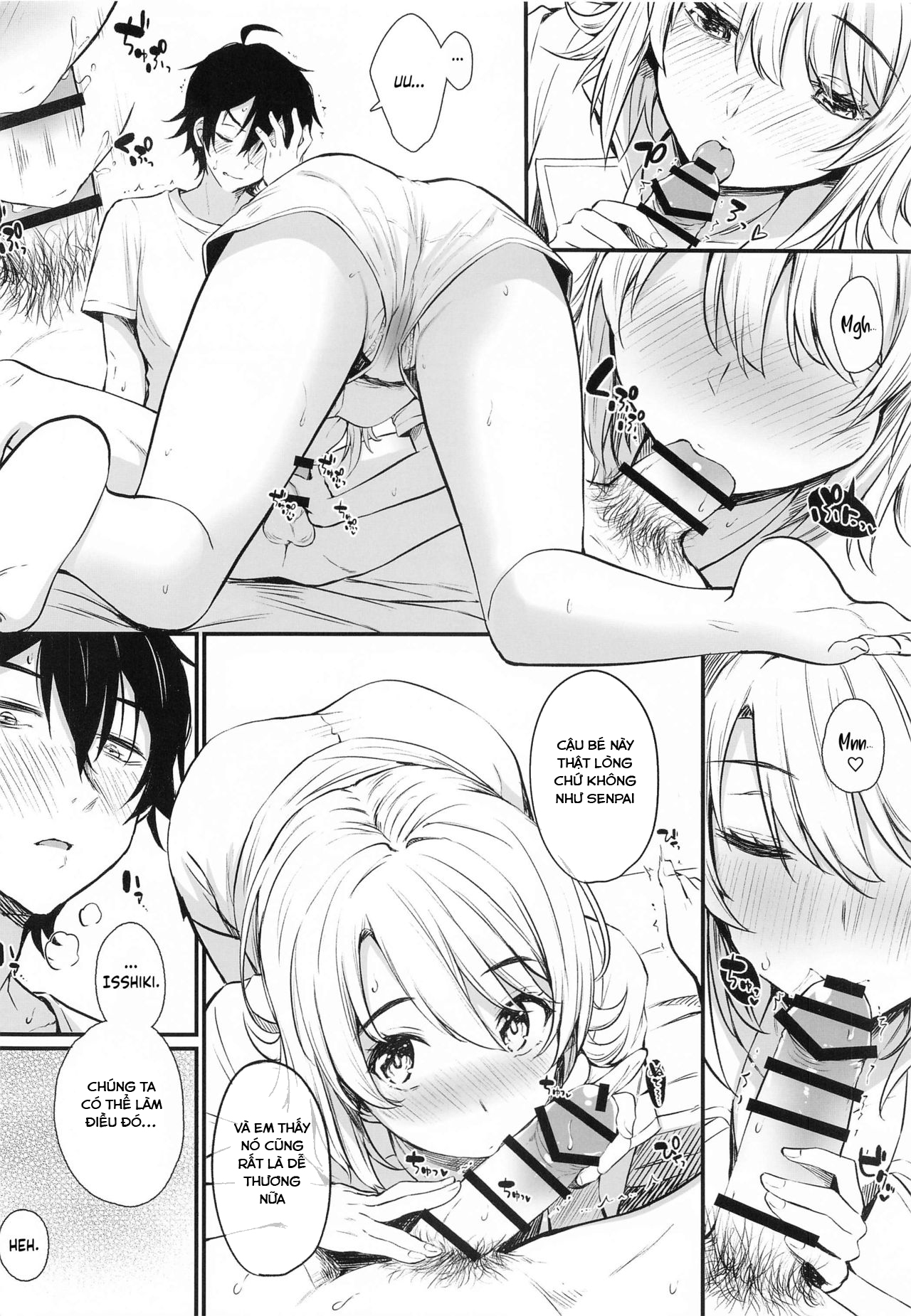 Đọc truyện hentai Irohasu to (Yahari Ore no Seishun Love Come wa Machigatteiru) - Oneshot