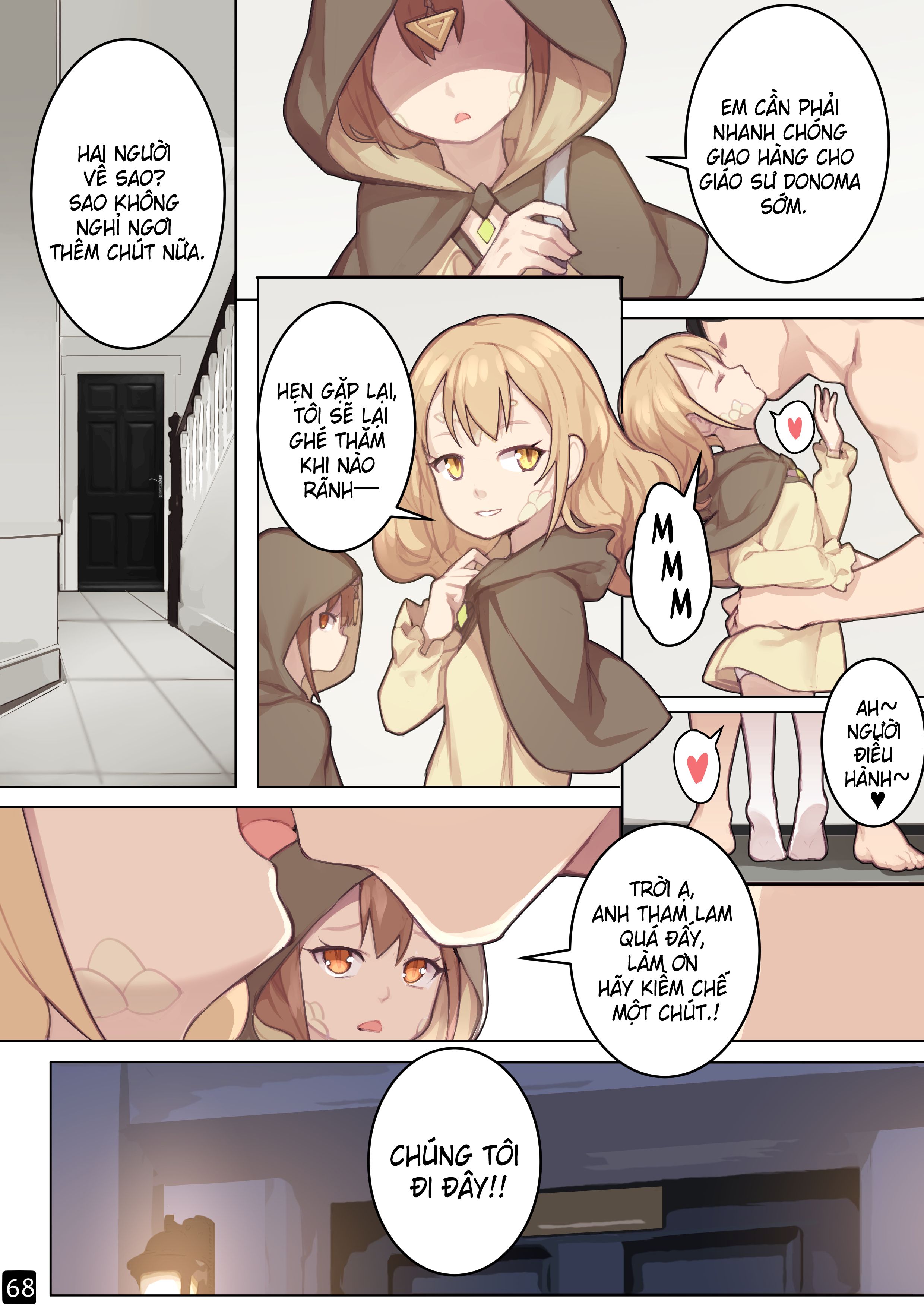 Đọc truyện hentai Điểm kỳ dị của thiếu nữ - Chap 6: Liên lạc - Khế ước