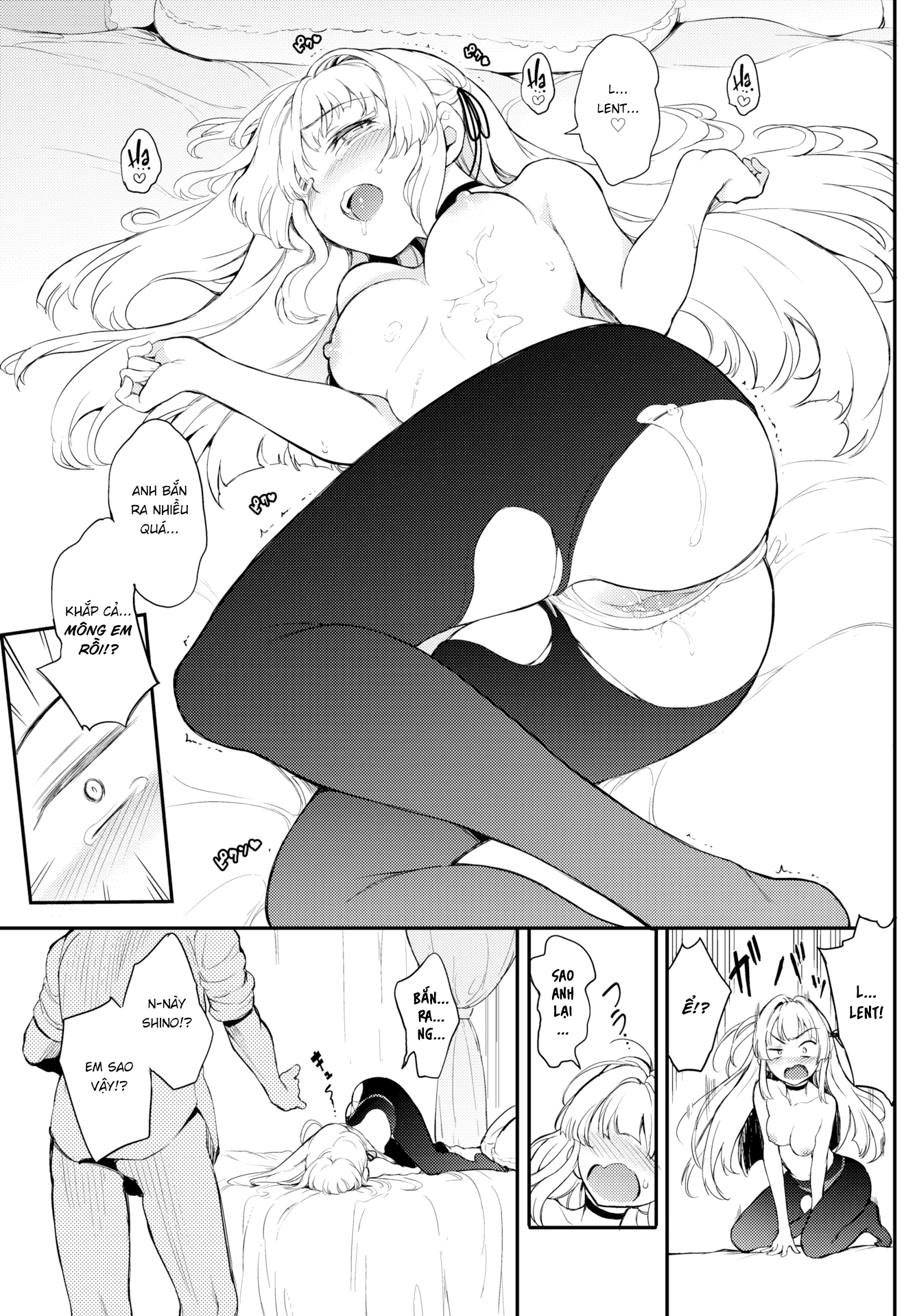 Đọc truyện hentai Tiểu Thư Shino Giận Mất Rồi ❤ - Chap 1