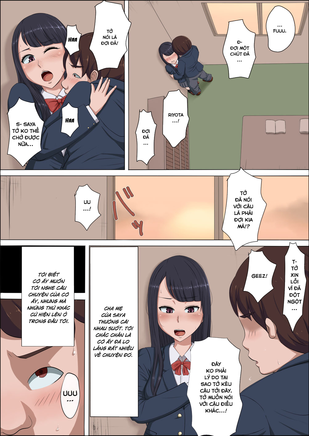 Đọc truyện hentai NETORI nhỏ bạn gái của thằng học sinh béo ú - Chap 1: Con mồi ngon