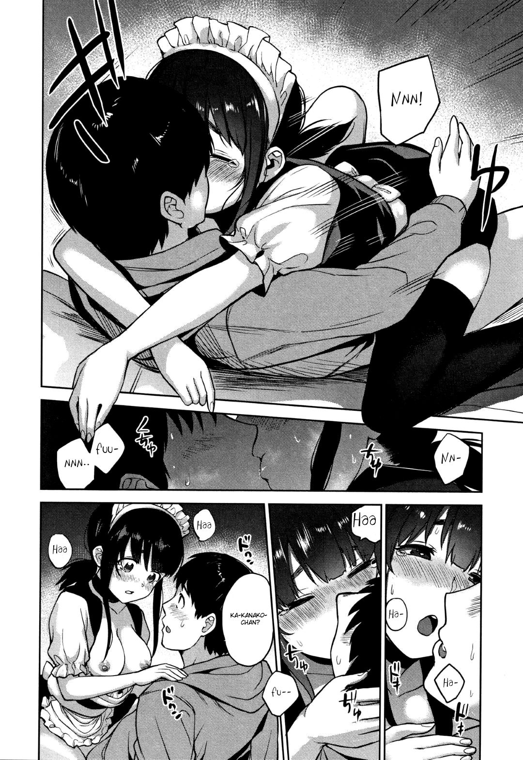 Đọc truyện hentai Tôi bắt được 1 cô gái dễ thương nhìn trộm cuốn sách tôi vứt đi - Chap 03: Nàng hầu gái dâm đãng
