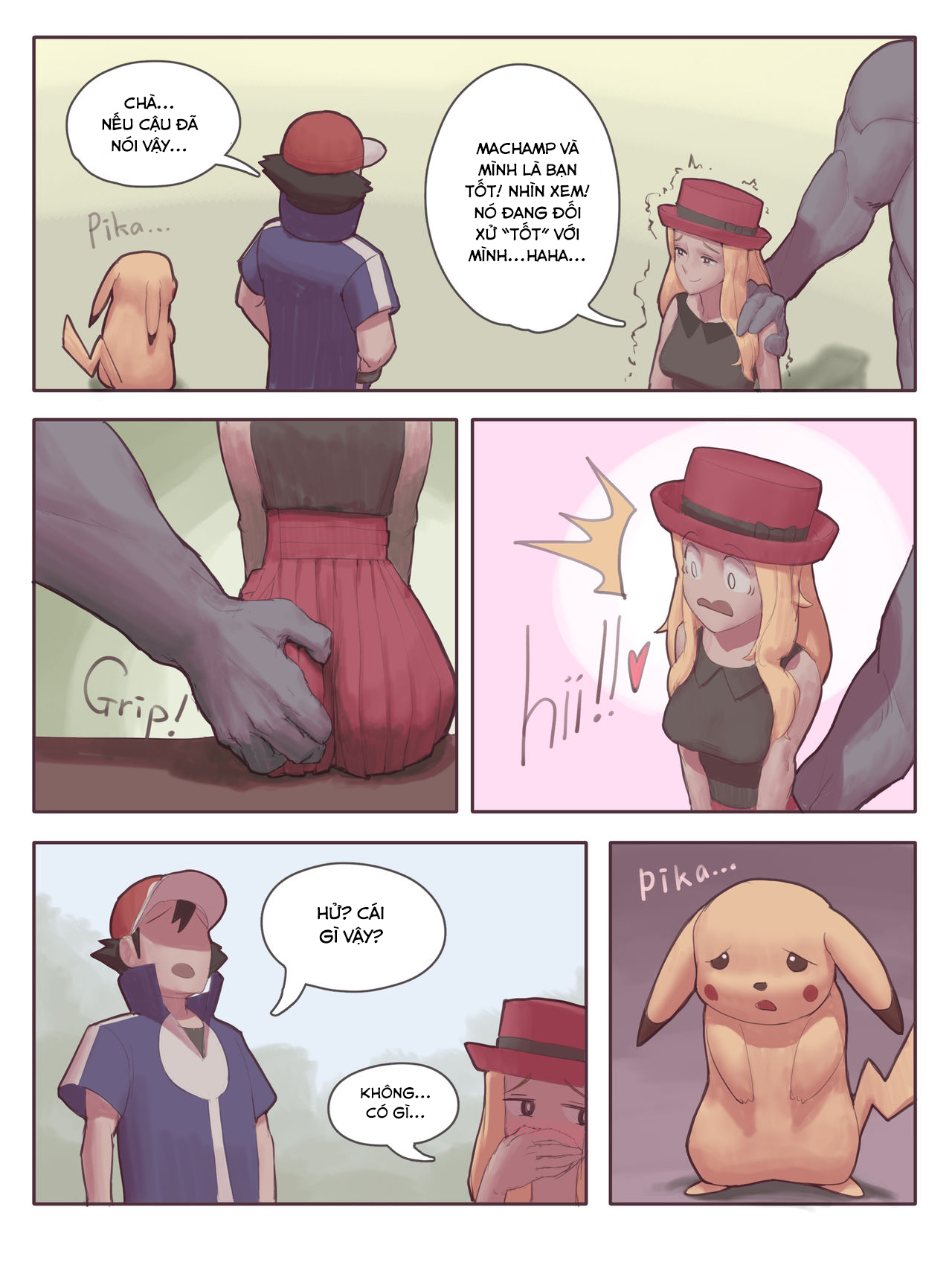 Đọc truyện hentai Machamp Used Knock Up! - Chap 3