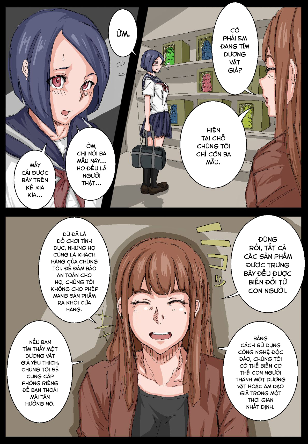 Đọc truyện hentai Trải nghiệm làm một âm hộ giả của Senpai! - Part 1