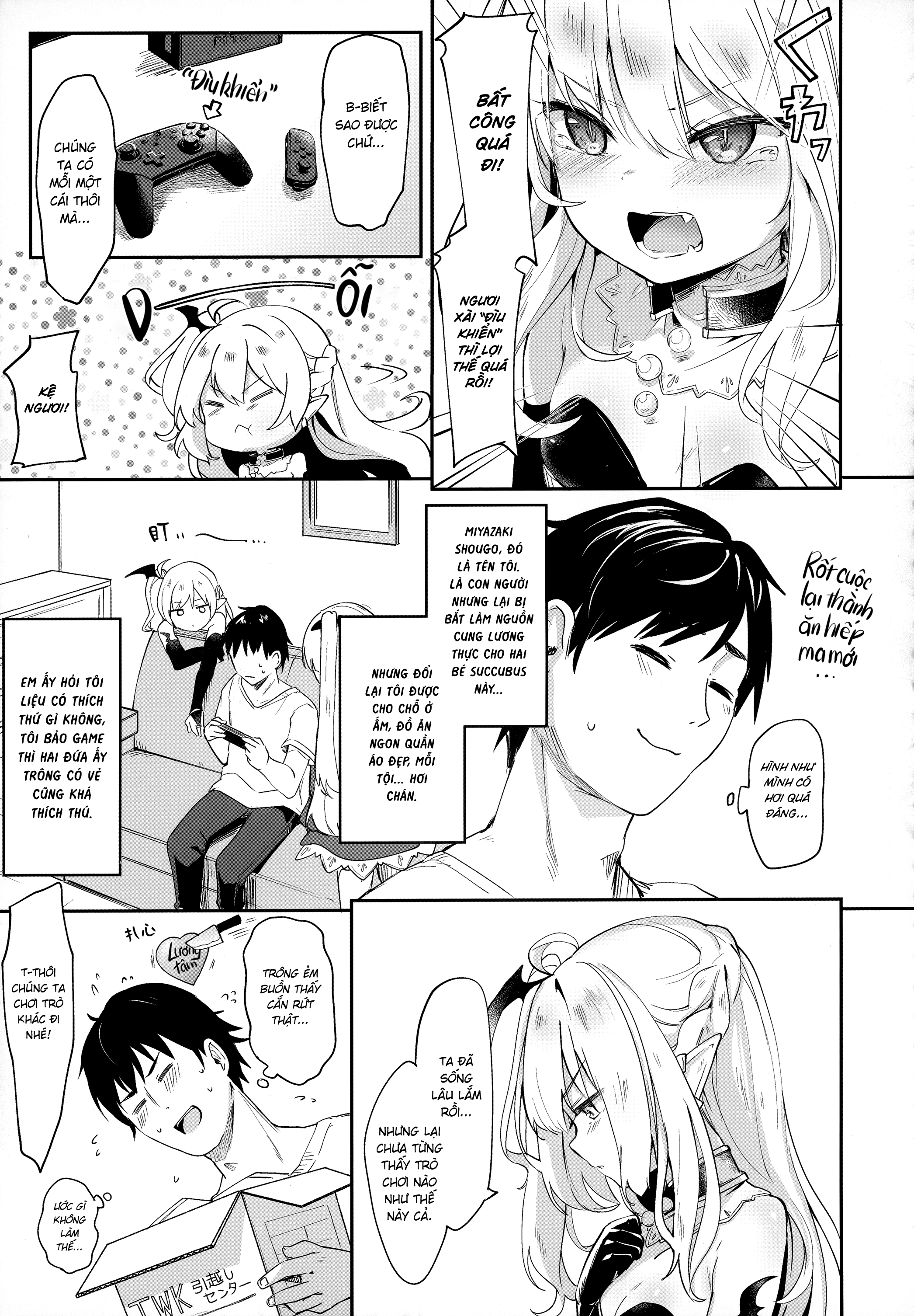 Đọc truyện hentai Nô Lệ Của Tiểu Succubus - Chap 4