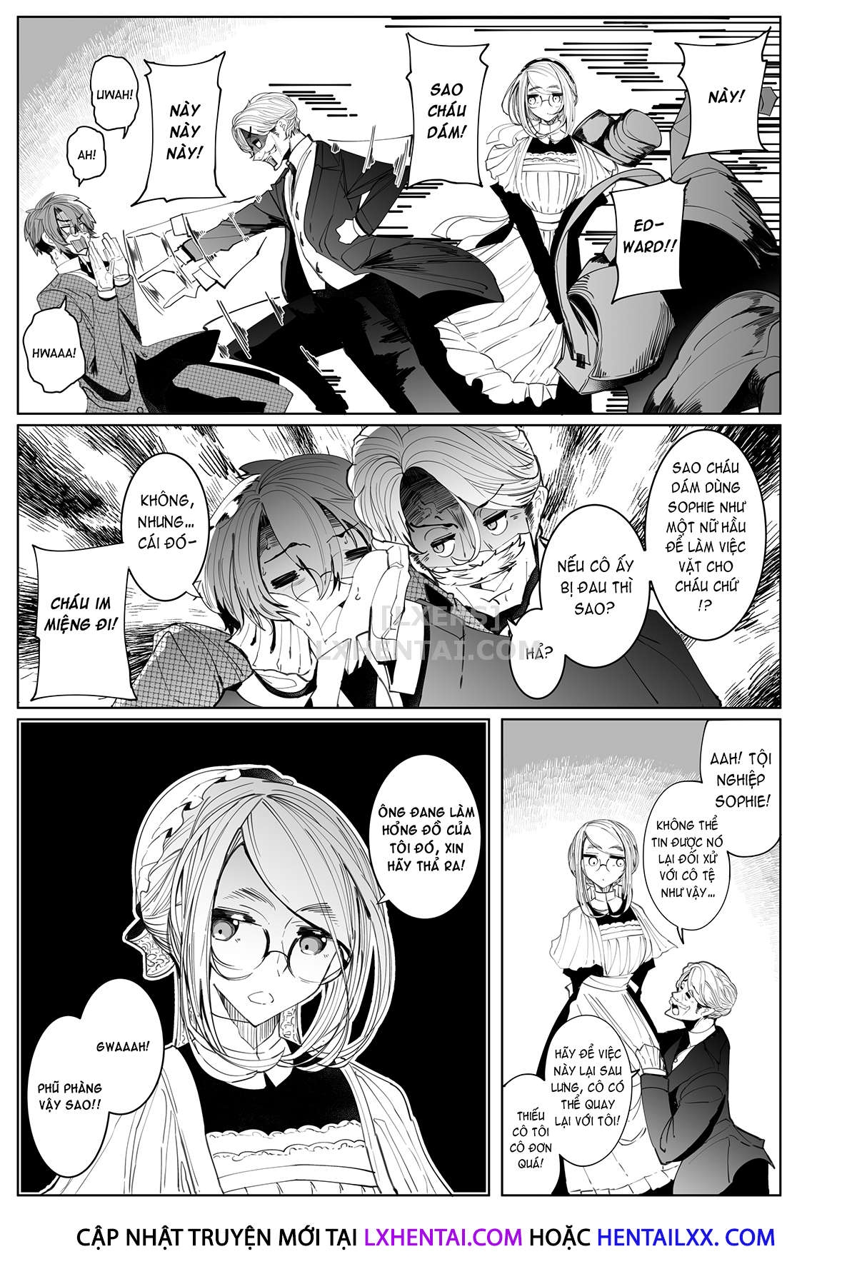 Đọc truyện hentai Shinshi Tsuki Maid no Sophie-san - Chap 4