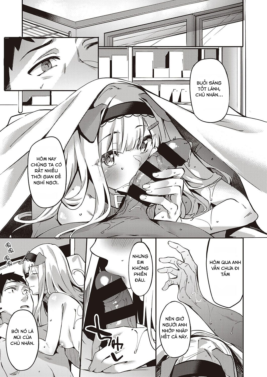 Đọc truyện hentai Hatsujou Koinu Akane-chan - Oneshot