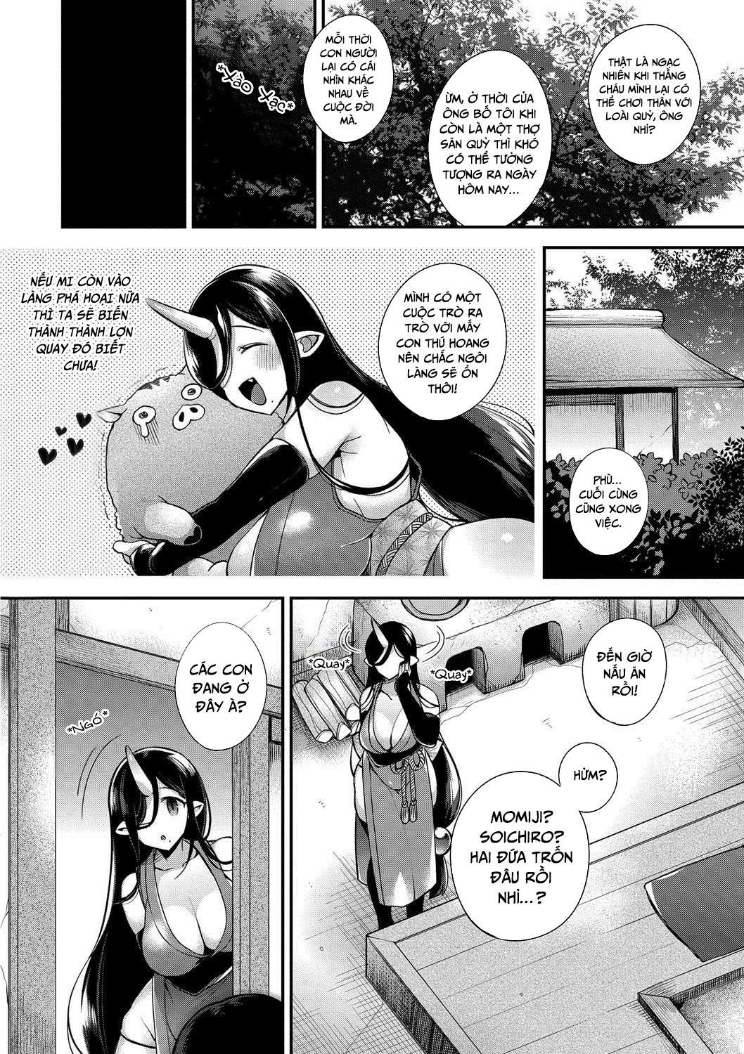 Đọc truyện hentai Vợ tôi là quỷ - Oneshot