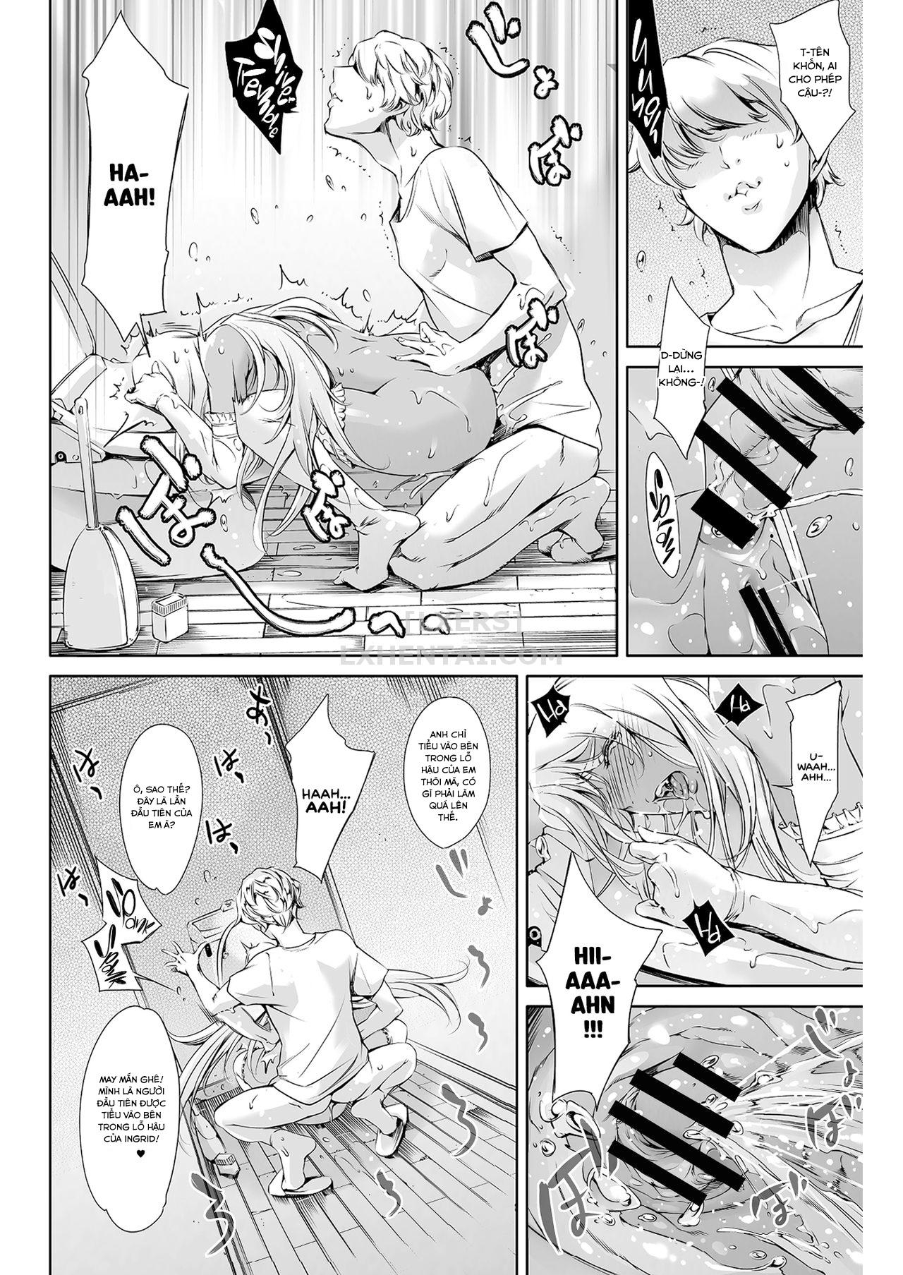 Đọc truyện hentai THE LUCKY HOLE Makai Kishi-sama wa Bokura no Onaho - Oneshot