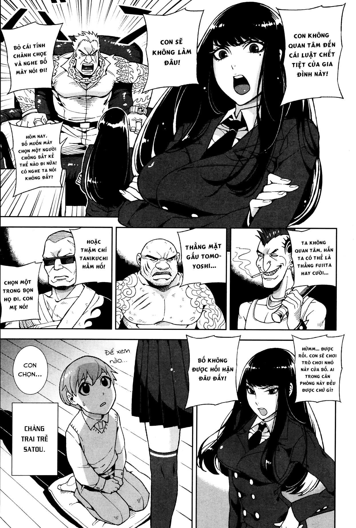 Đọc truyện hentai The Kawaguchi Household Family Rule - Oneshot