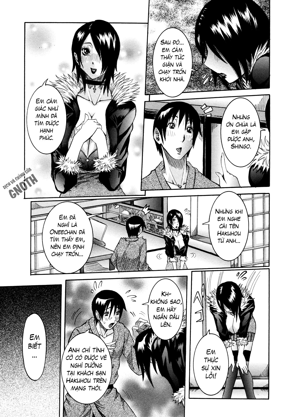 Đọc truyện hentai Nenchaku Taishitsu - Chap 9 – Nhà nghỉ Hakuhou (3)
