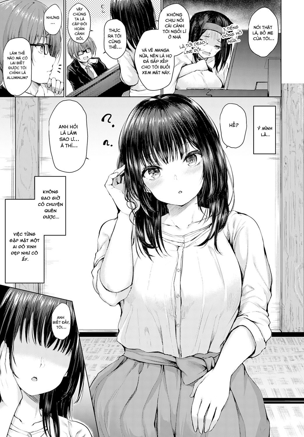 Đọc truyện hentai Buổi xem mặt tình cờ - Oneshot