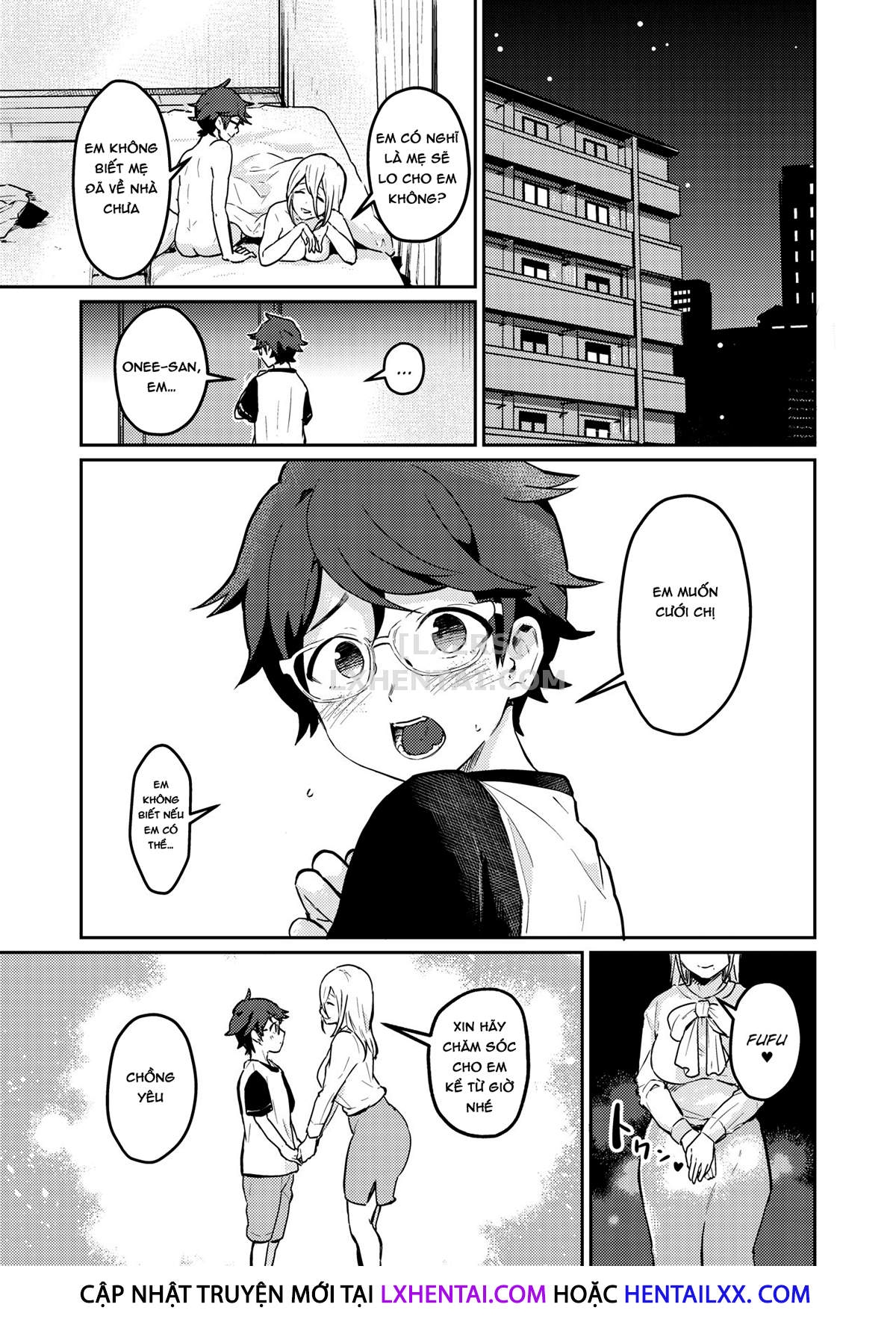 Đọc truyện hentai The beautiful Itome Onee-chan from next door was always lewdly trying to get to me - Oneshot
