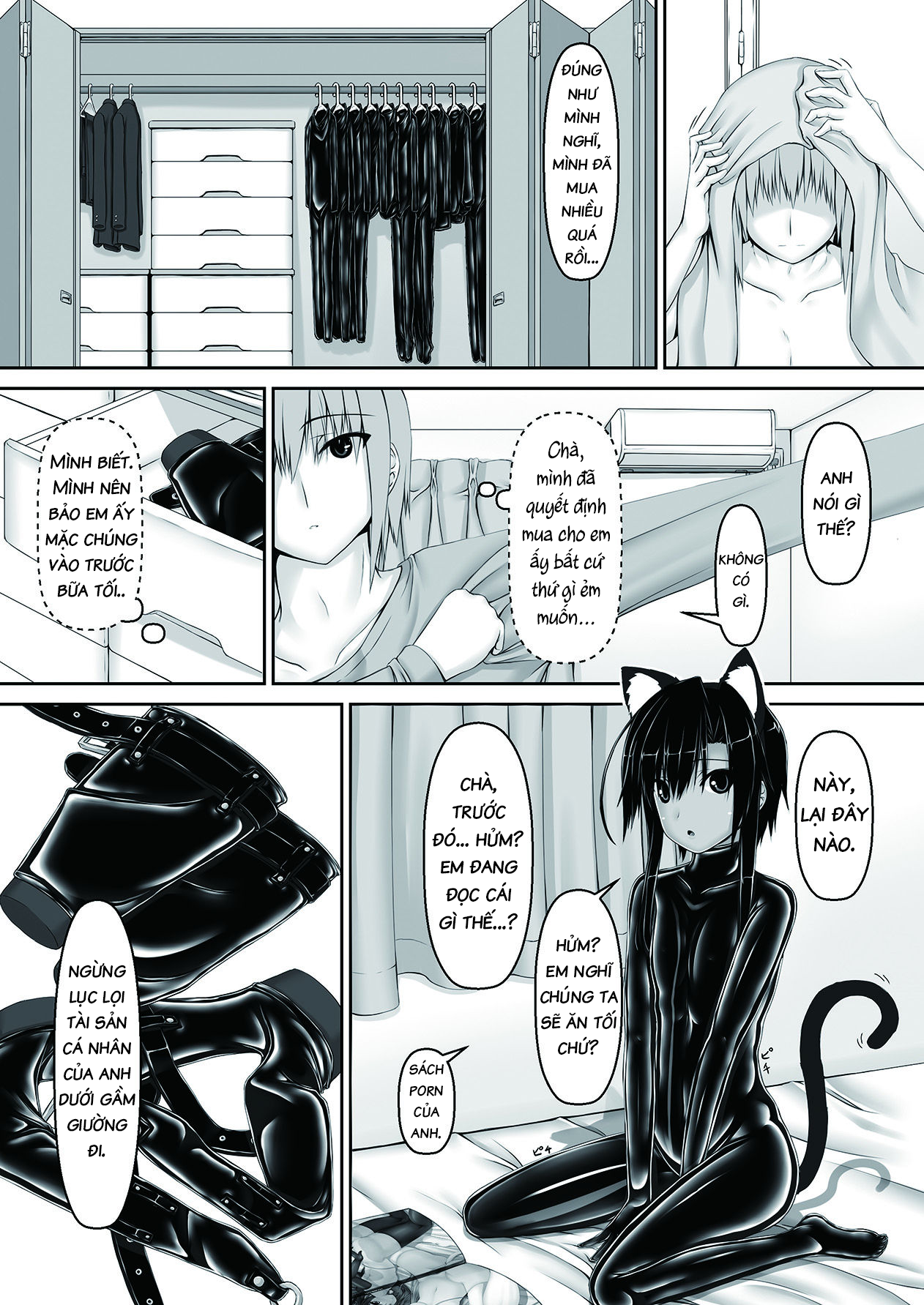 Đọc truyện hentai Kuroneko Choco Ice - Chap 3