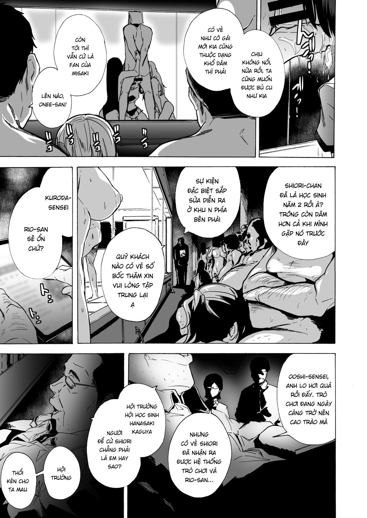 Đọc truyện hentai Trò chơi con đĩ - Chap 3
