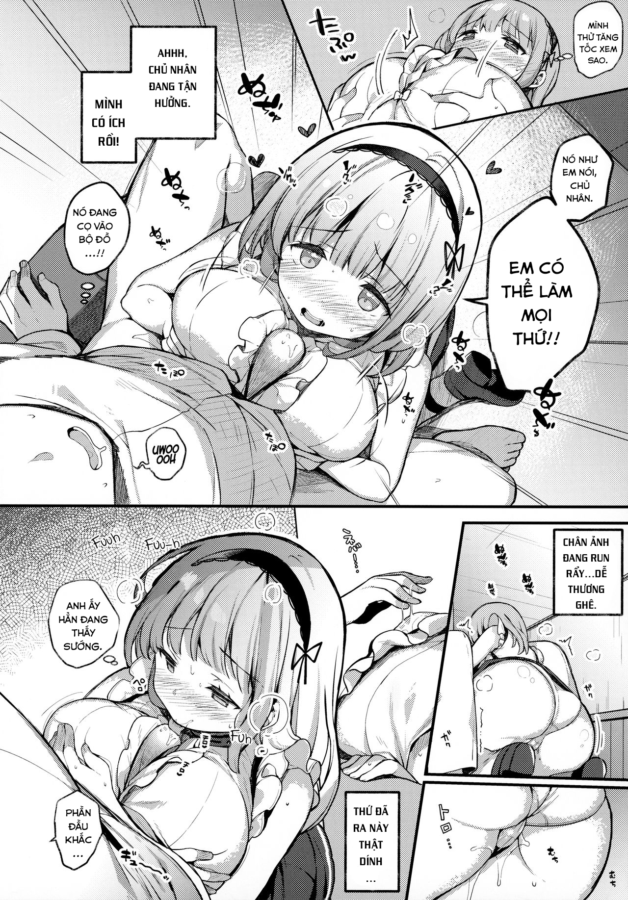 Đọc truyện hentai Dido-chan wa Yaku ni Tachitai!! - Oneshot