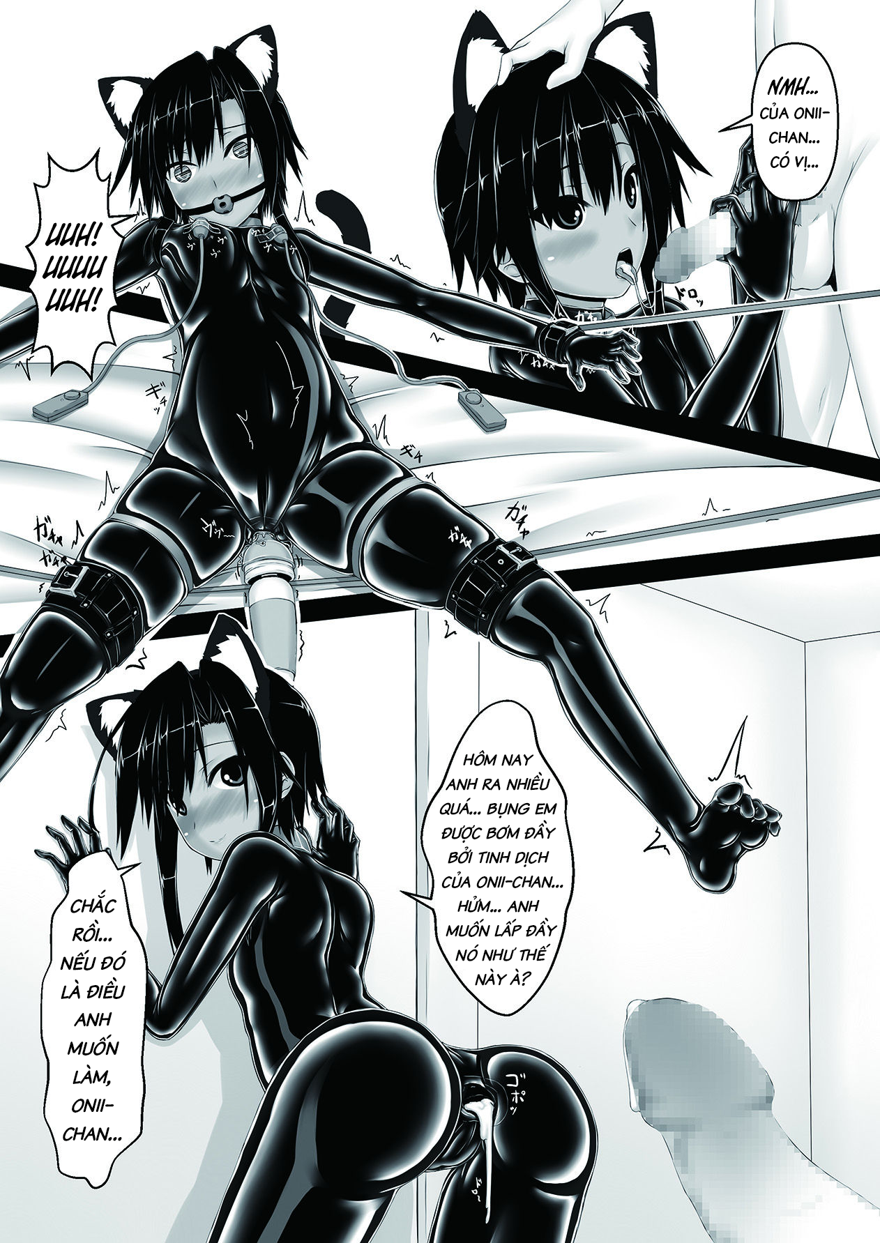 Đọc truyện hentai Kuroneko Choco Ice - Chap 3