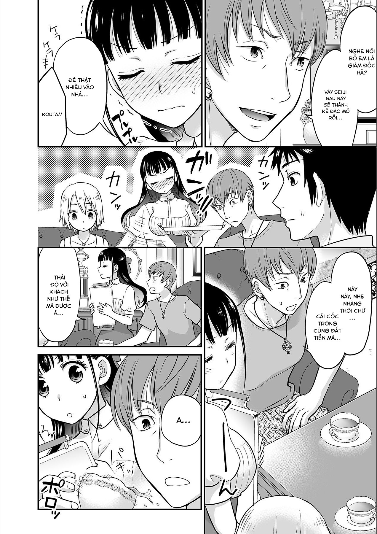 Đọc truyện hentai Anh ta không thể làm em thỏa mãn vậy thì anh có làm được không? - Chap 3