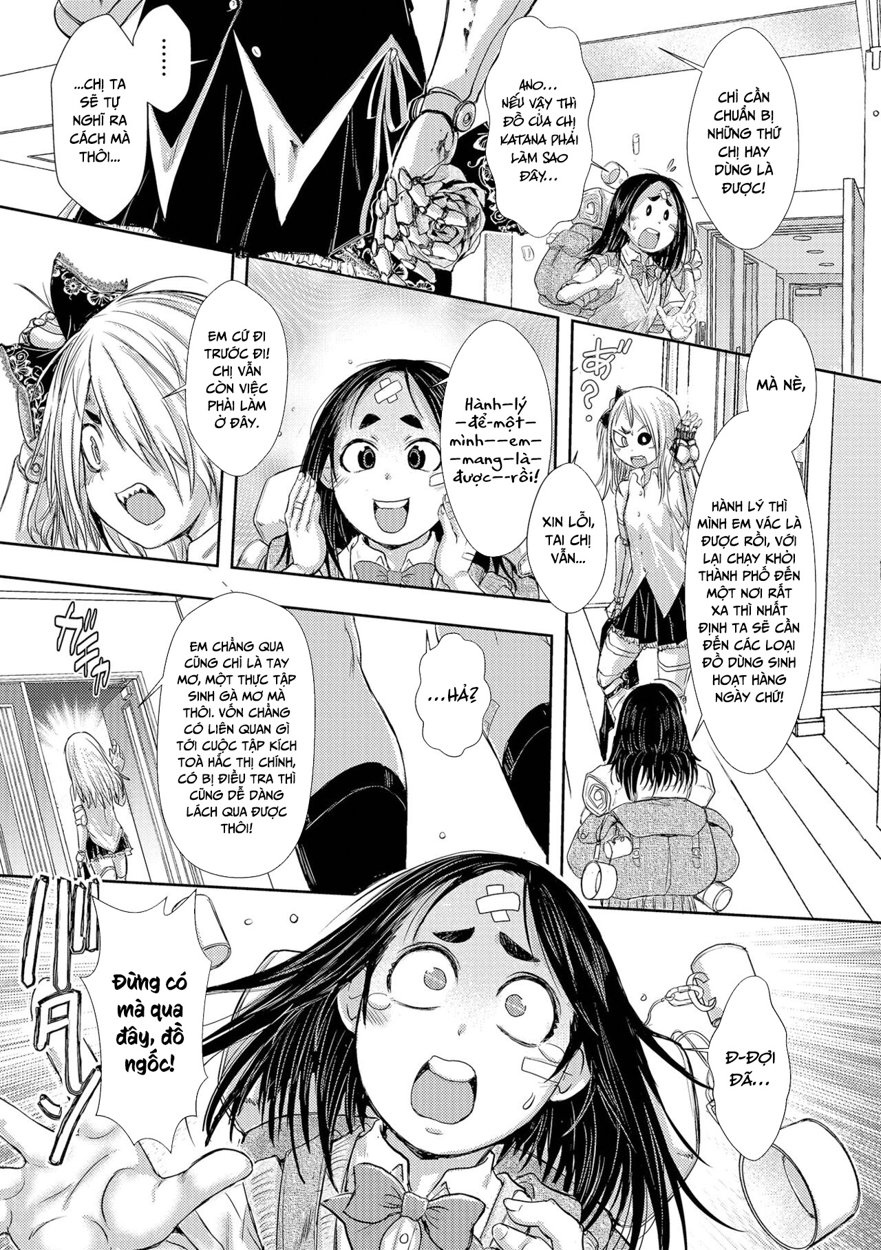 Đọc truyện hentai Thị trấn đen - Chap 9- End