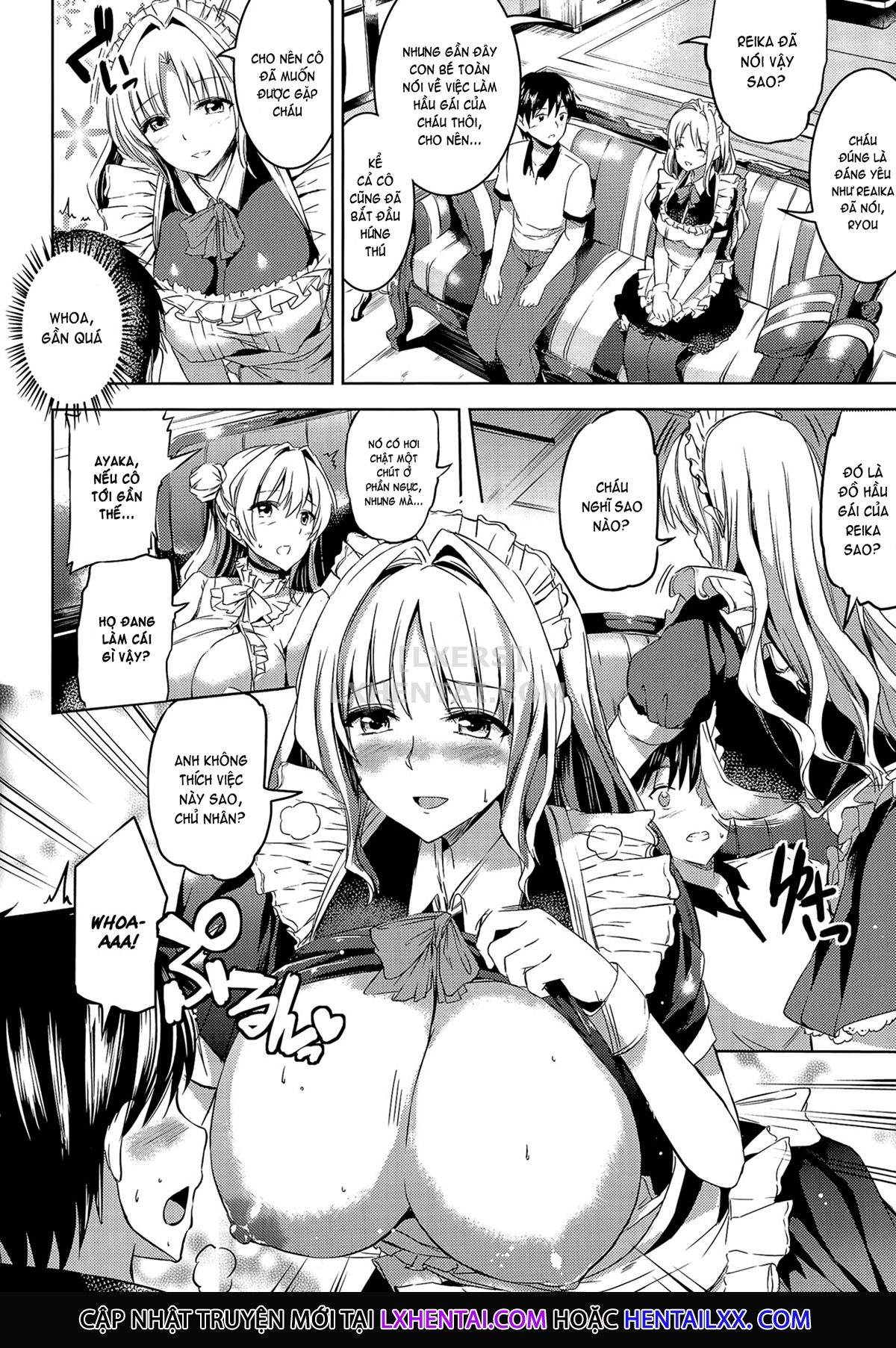 Đọc truyện hentai Ojousama No Maid Jijou Chap 1
