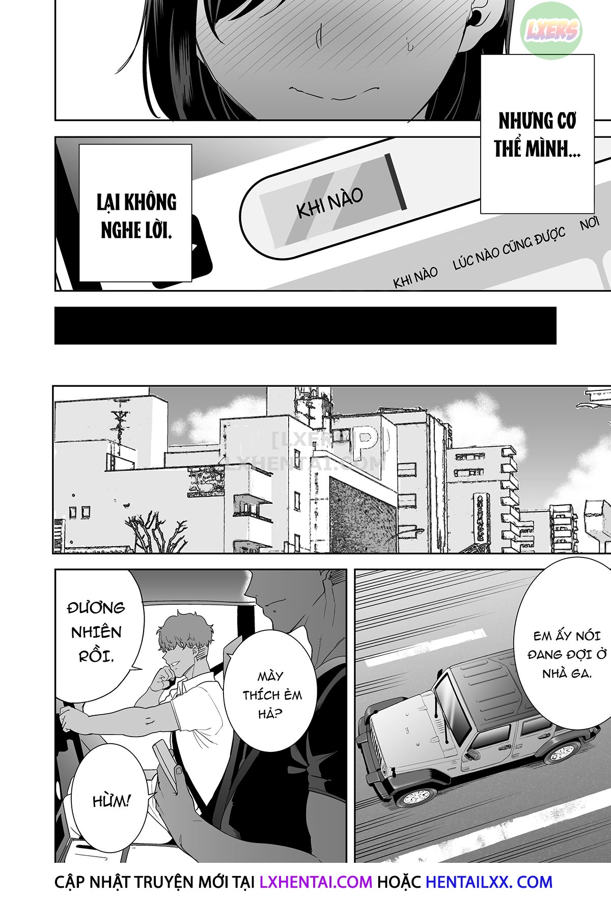 Đọc truyện hentai Natsuzuma ~Natsu, Ryokan, Nanpa Otoko-Tachi Ni Ochita Tsuma~ - Chap 2 - Không che