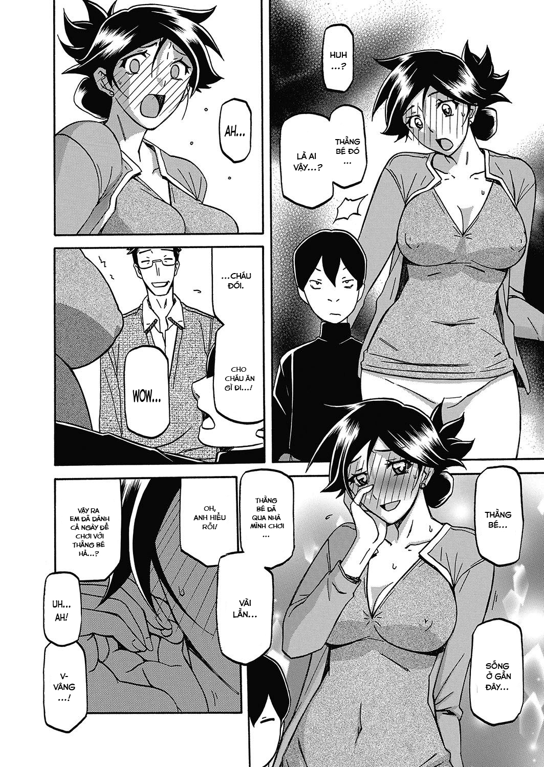 Đọc truyện hentai Sự rung chuyển của mặt trăng - Chap 18 - Gia đình