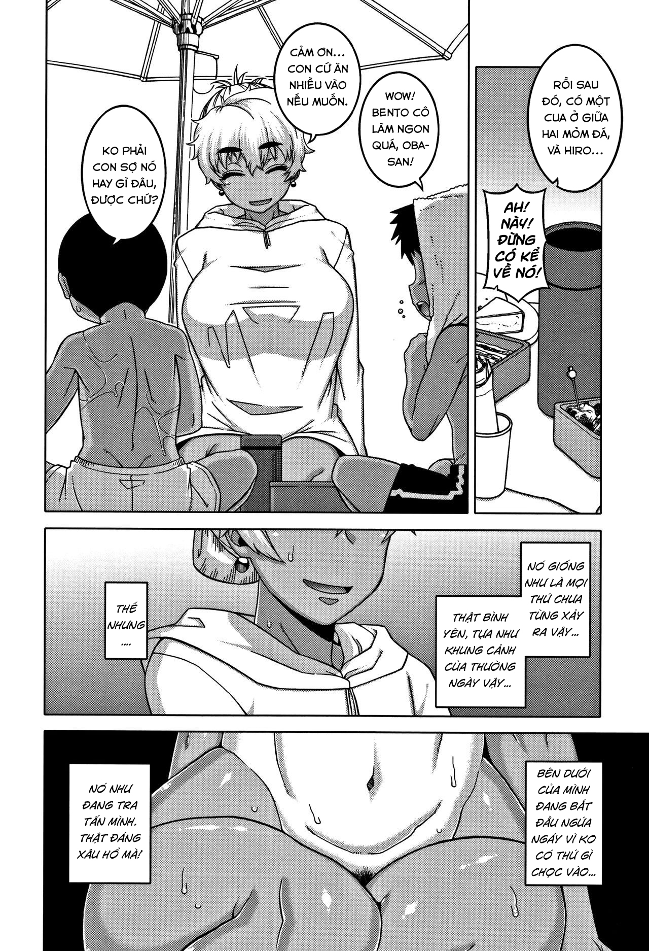 Đọc truyện hentai Chịch mẹ thằng bạn thân - Chap 2: Trong hang tối