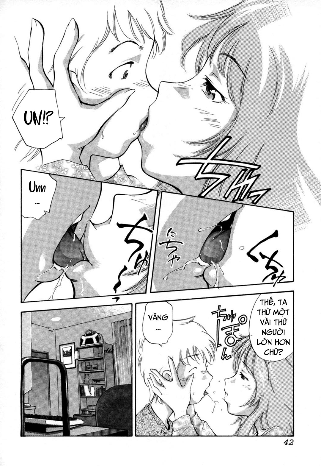 Đọc truyện hentai Midara na Haha Shishunki na Boku - Chap 3 - Học làm người lớn