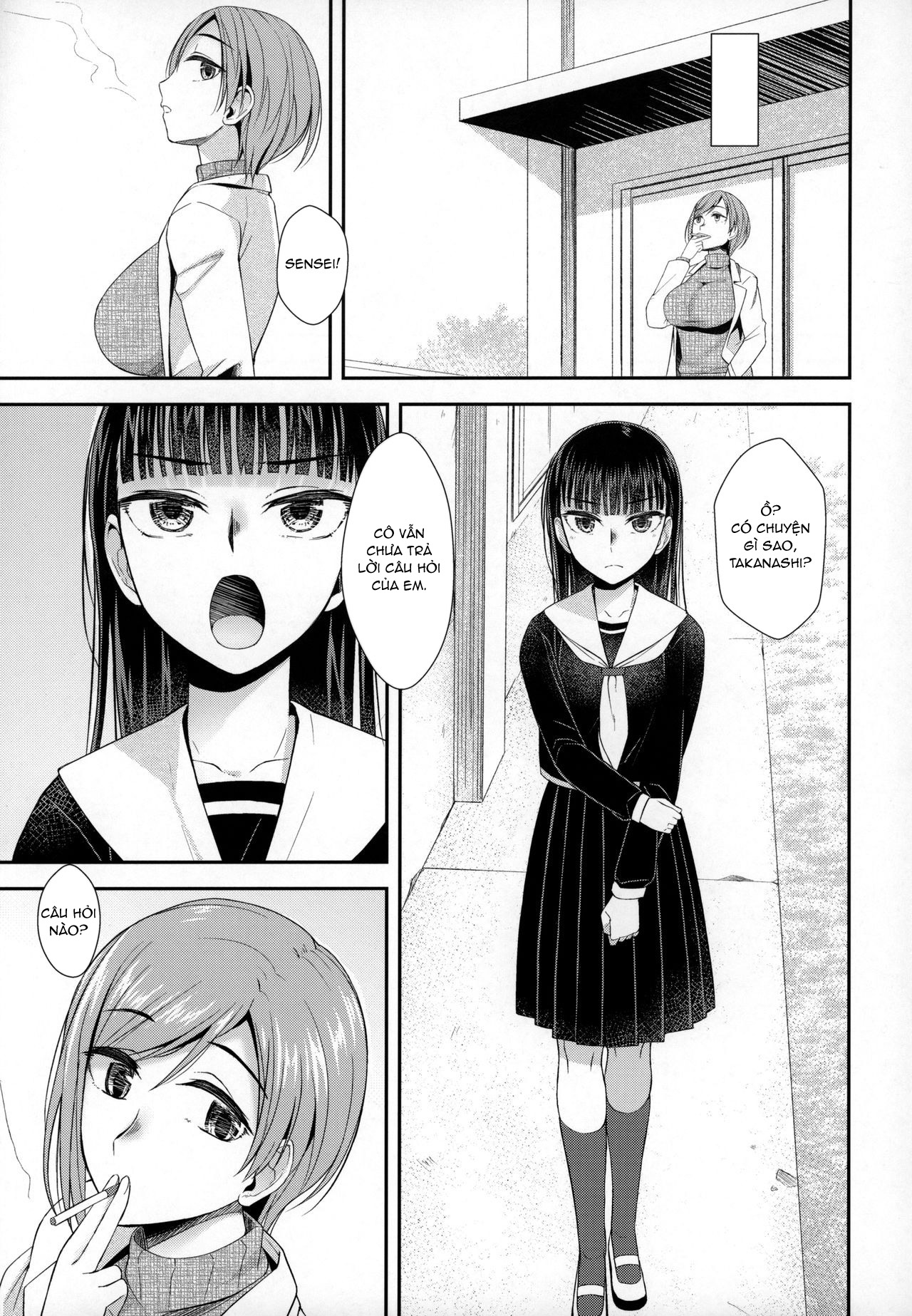 Đọc truyện hentai Hokenshitsu nite Seitsuu Girl - Oneshot
