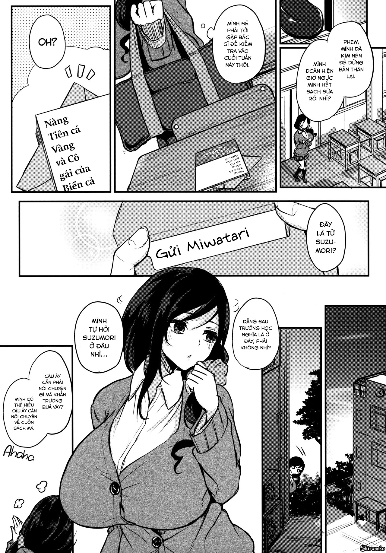 Đọc truyện hentai Houkago Milk Latte - Oneshot