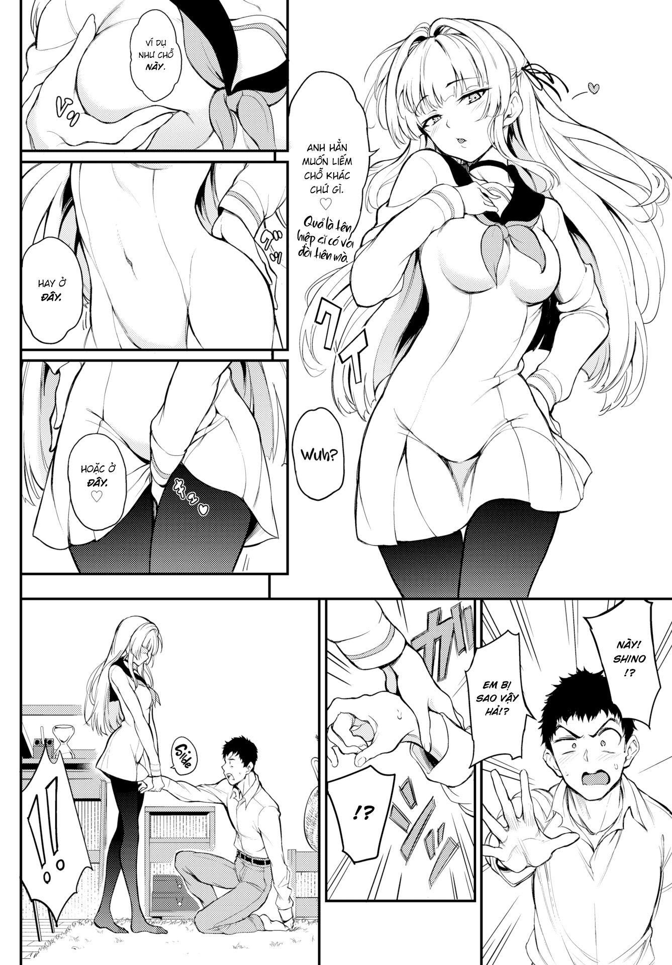 Đọc truyện hentai Tiểu Thư Shino Giận Mất Rồi ❤ - Chap 1