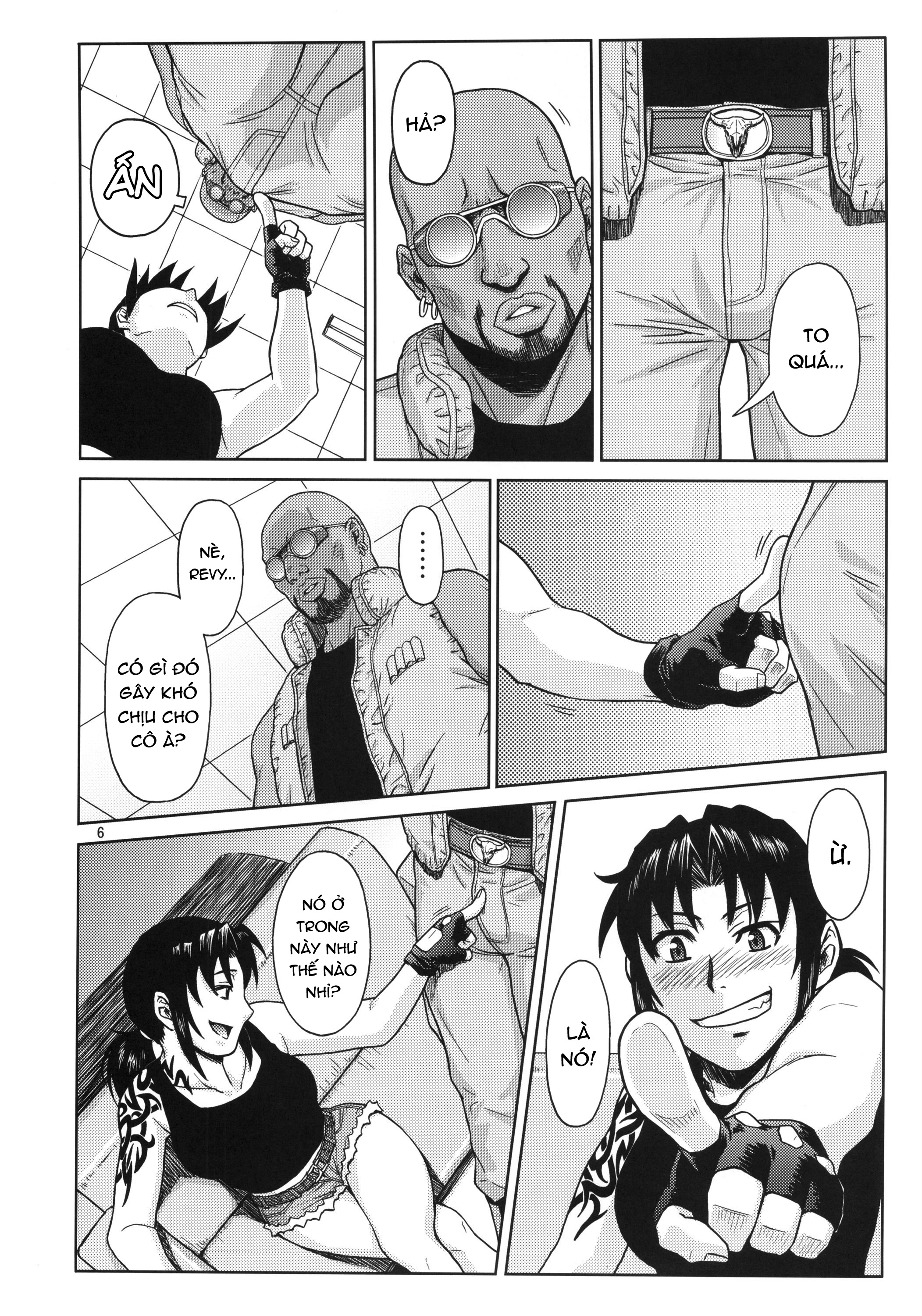 Đọc truyện hentai SUPER BIG SIZE! (BLACK LAGOON) - Oneshot
