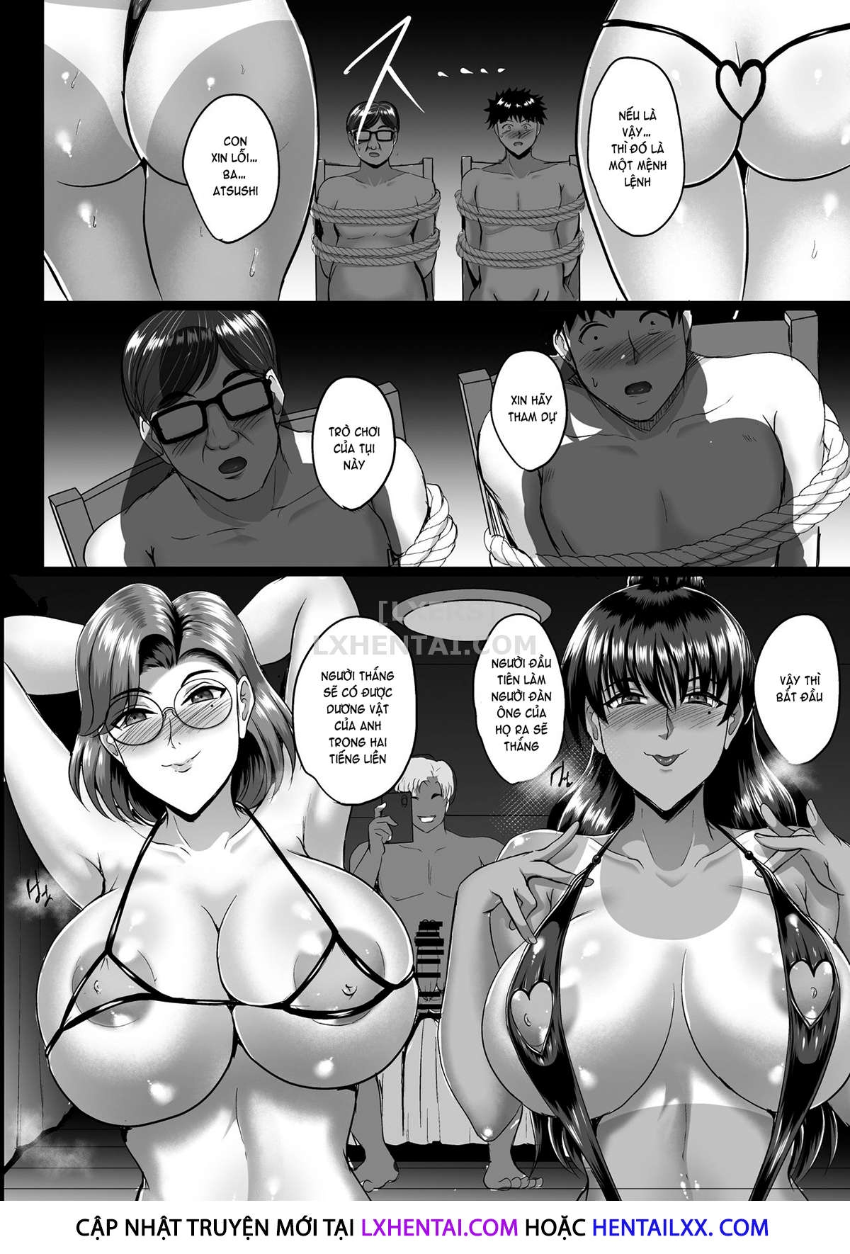 Đọc truyện hentai Choukyou Juseizumi Oyako Netorare Kiroku - Oneshot