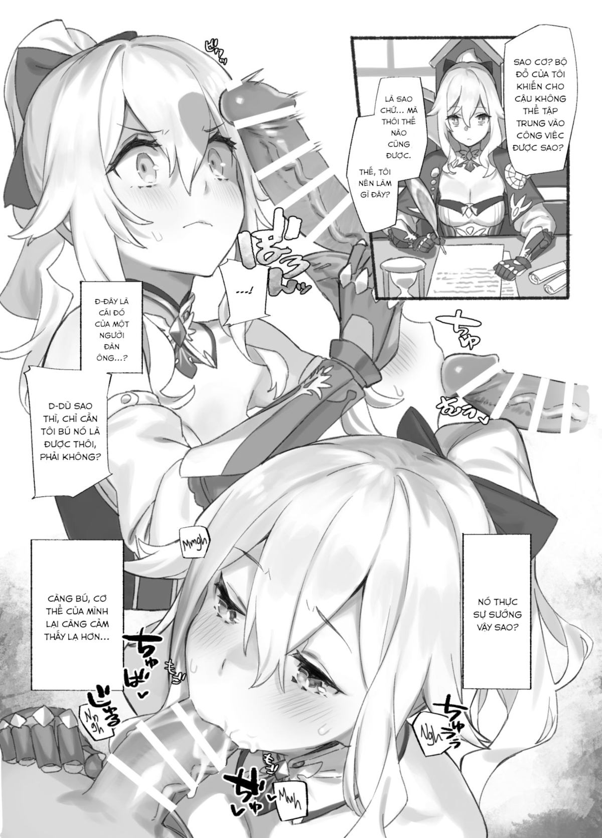 Đọc truyện hentai Captain Jean's Consultation Room (Genshin Impact) - Oneshot