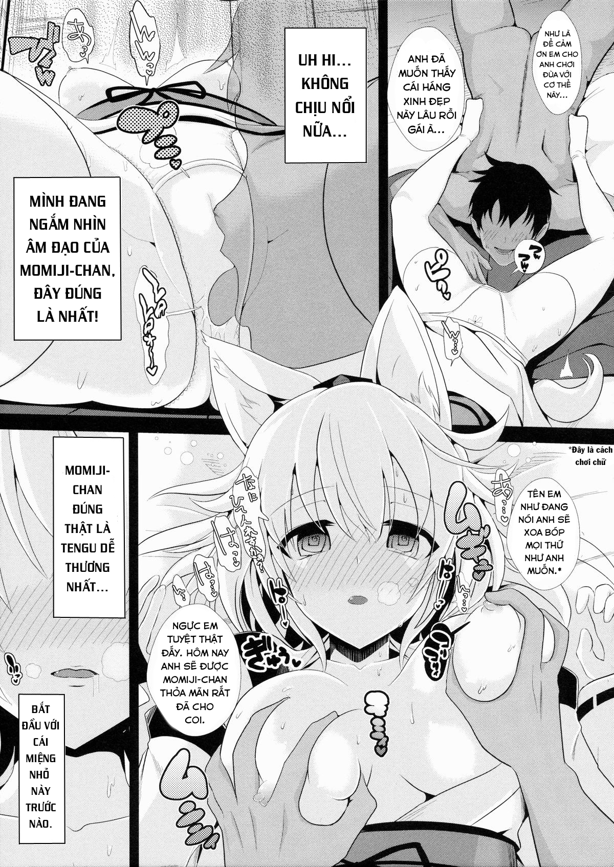 Đọc truyện hentai Touhou Deisuikan 3 Inubashiri Momiji(Touhou Project) - Oneshot