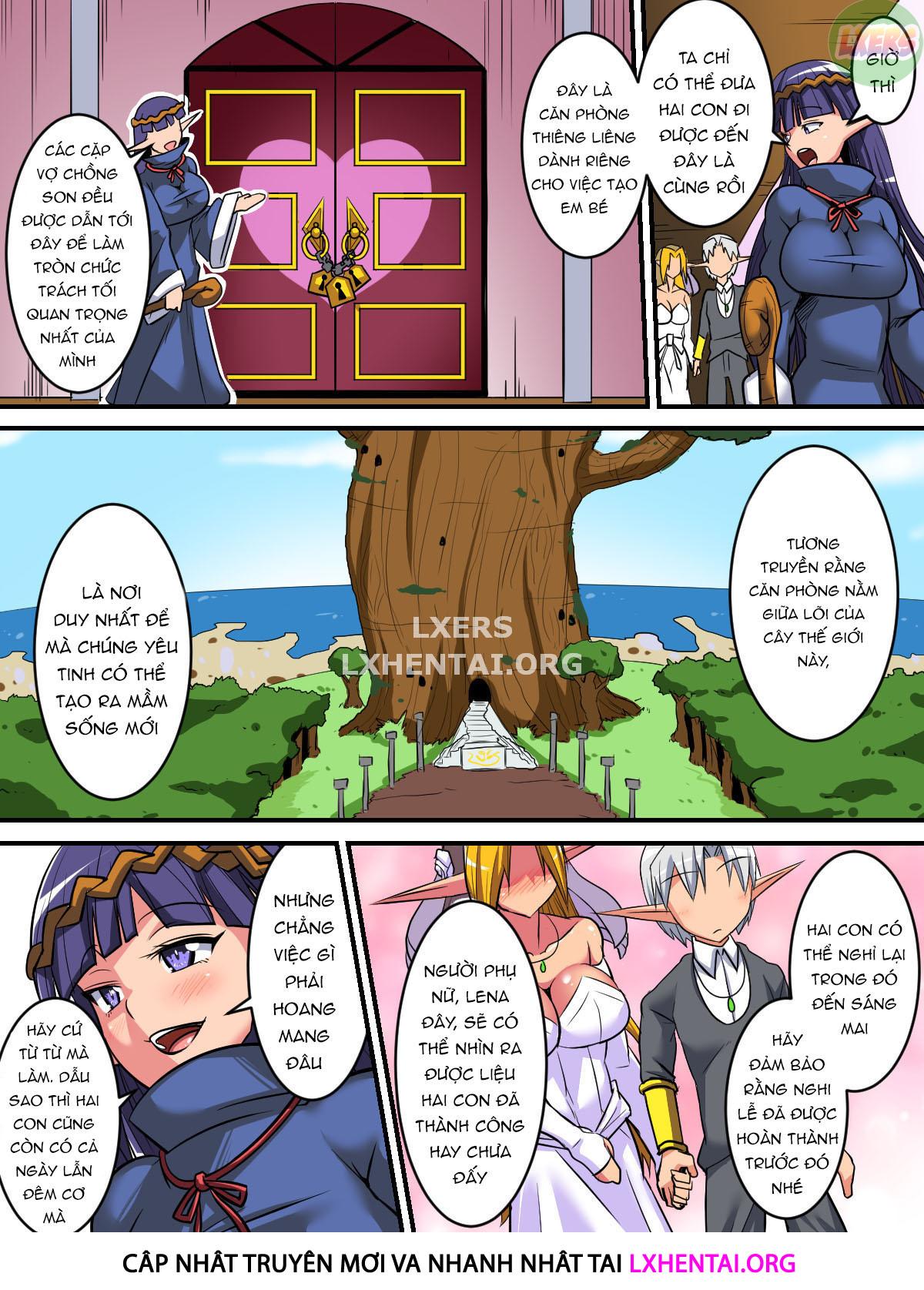 Đọc truyện hentai Having a Culture Exchange With an Elf Mother and Daughter - Chap 3 ~Impregnating Mother And Daughter Edition~ | [END]