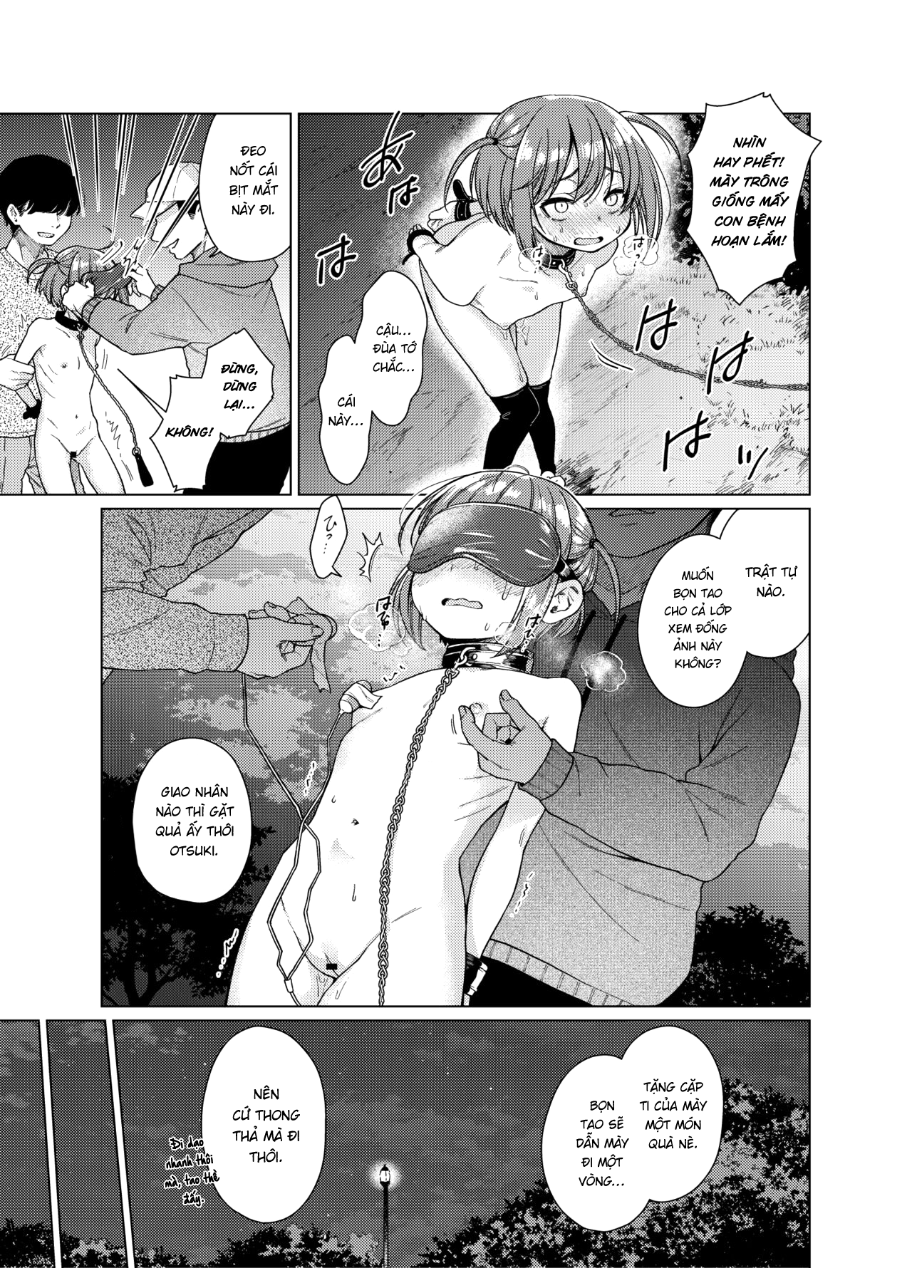 Đọc truyện hentai Uraaka ga Doukyuusei ni Barete Odosare Kyousei Roshutsu - Oneshot