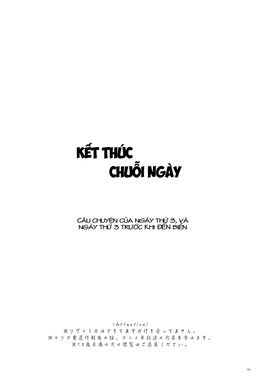 Đọc truyện hentai Kết thúc chuỗi ngày - Oneshot