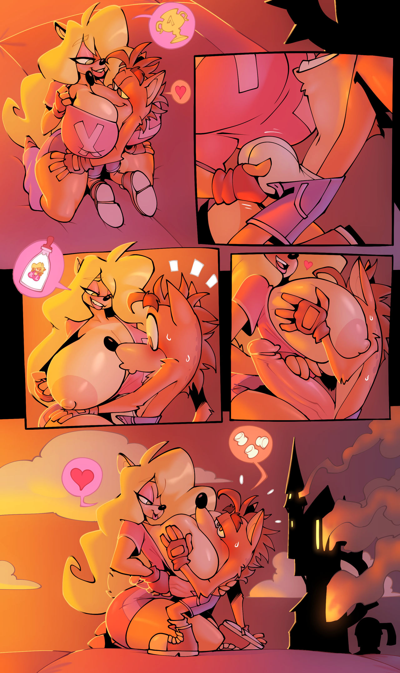 Đọc truyện hentai Crash Bandicoot – Secret Ending - Artist CG