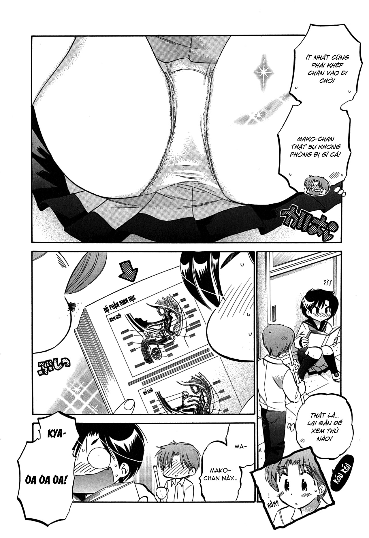 Đọc truyện hentai Mako-chan to Asobo! - Chap 1: Cùng chơi ở phòng y tế nào