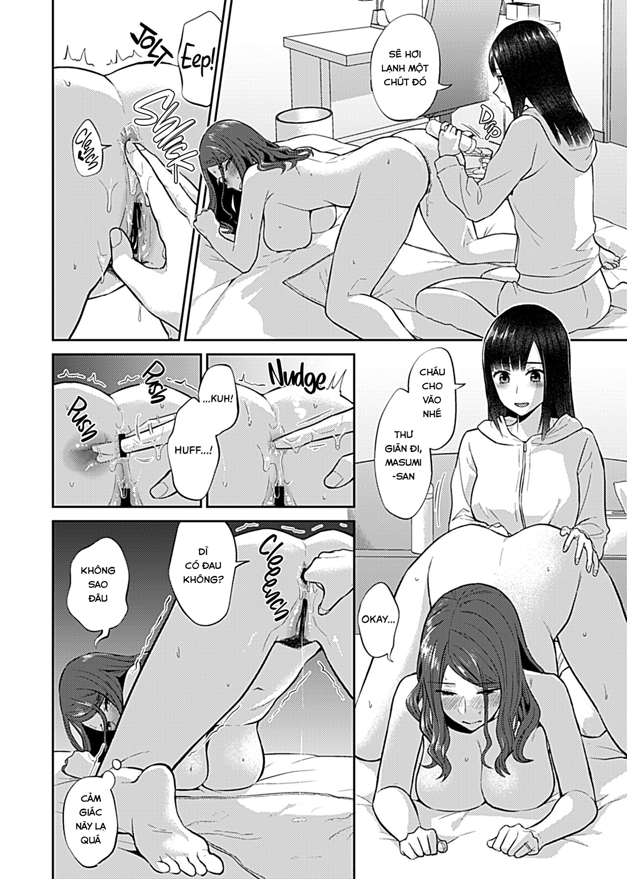 Đọc truyện hentai Saki Midareru wa Yuri no Hana - Chap 9