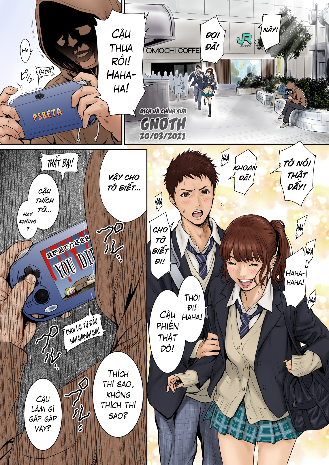 Đọc truyện hentai Aoharu Buster - Chap 1